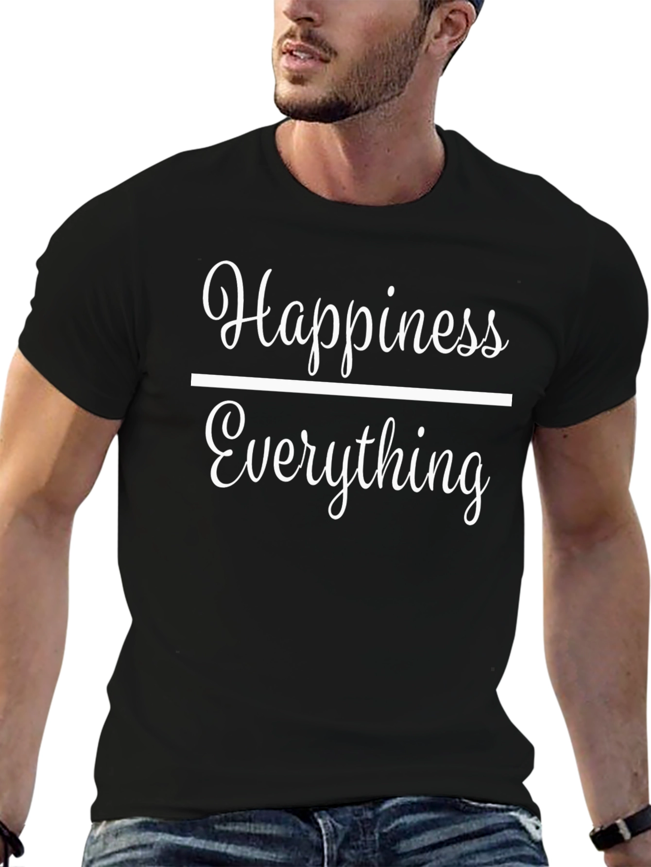 Happiness Over Everything Graphic Tee