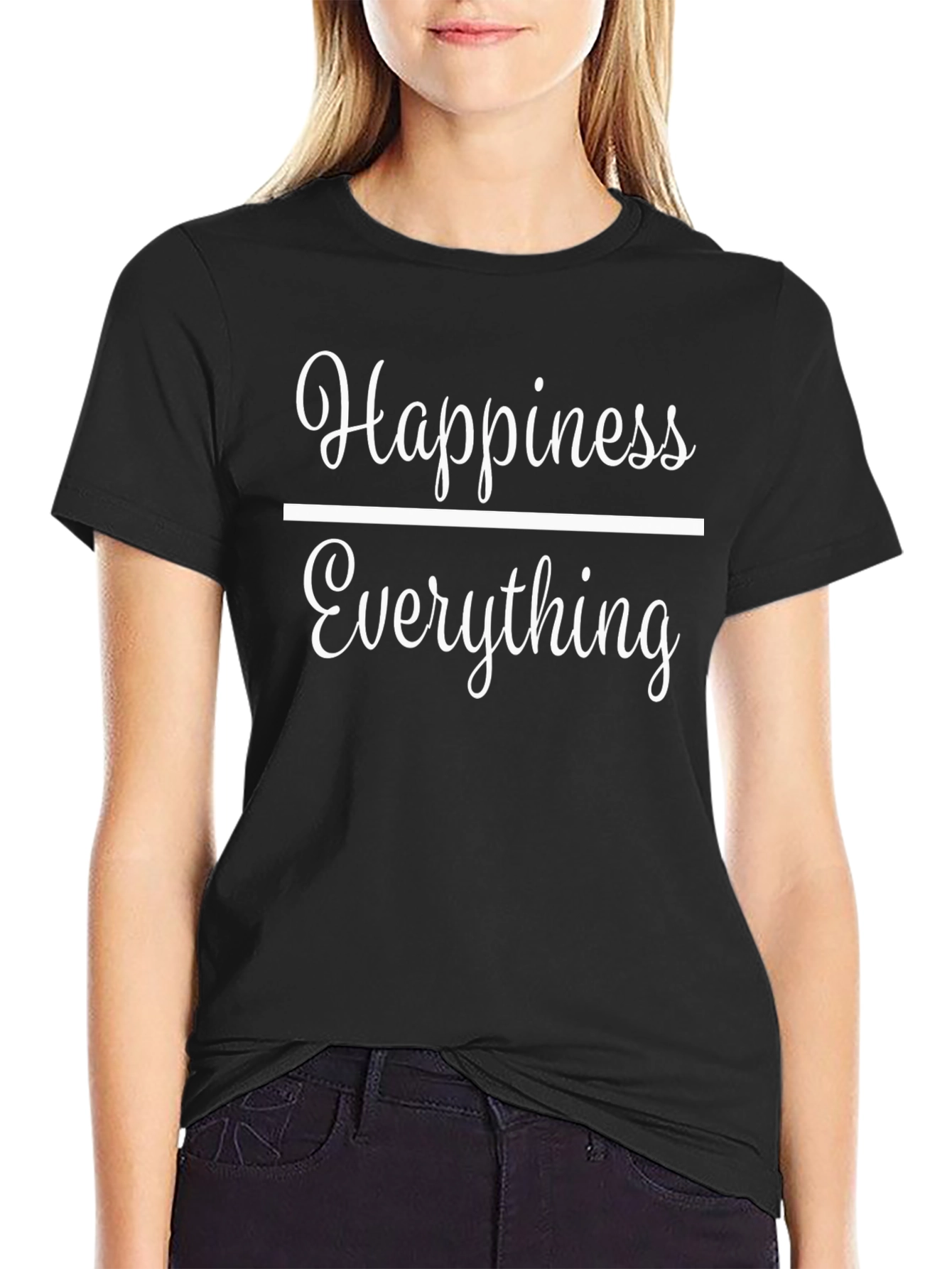 Happiness Over Everything Graphic Tee