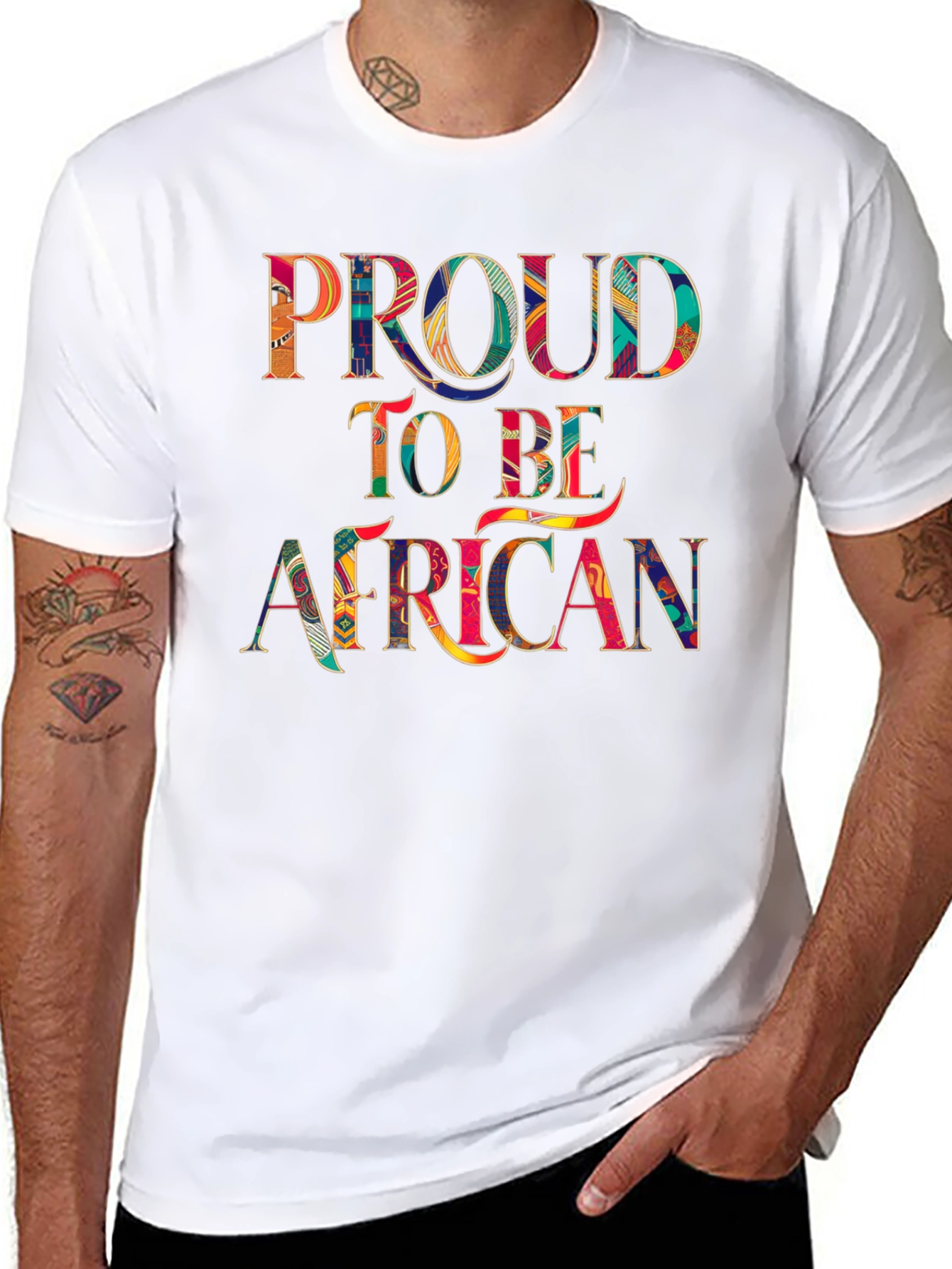 Proud to Be African Graphic Tee