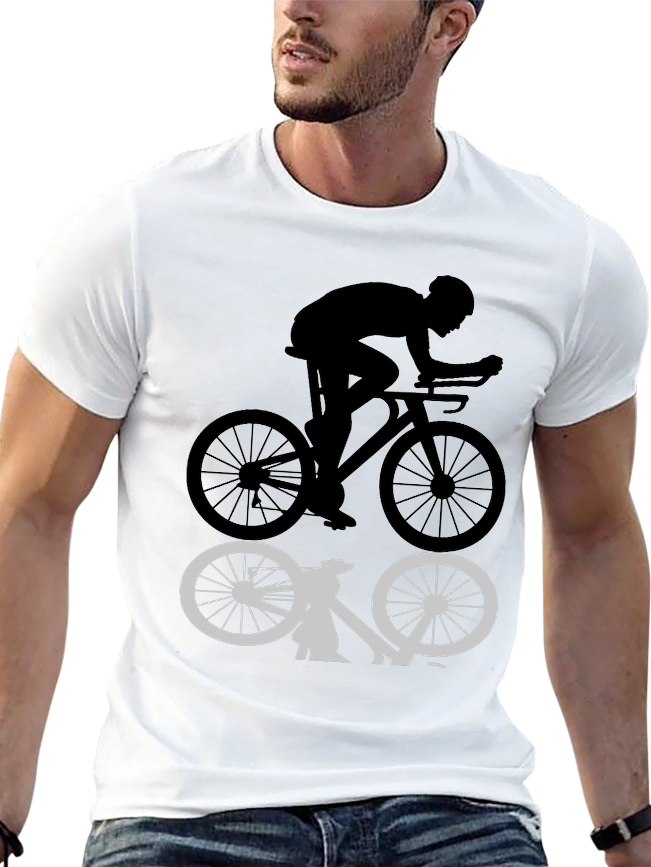 Cycling T-Shirt | Bike Rider Graphic Tee