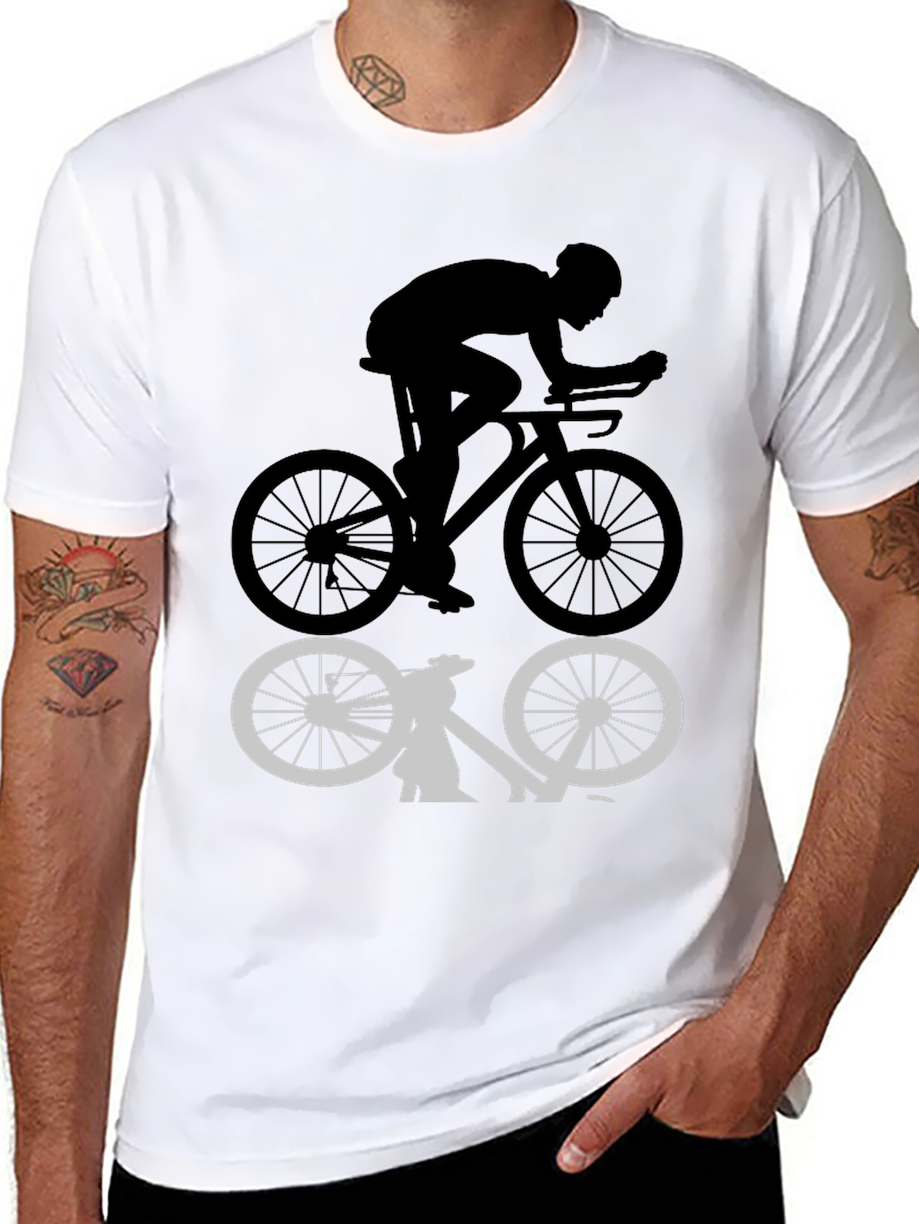 Cycling T-Shirt | Bike Rider Graphic Tee