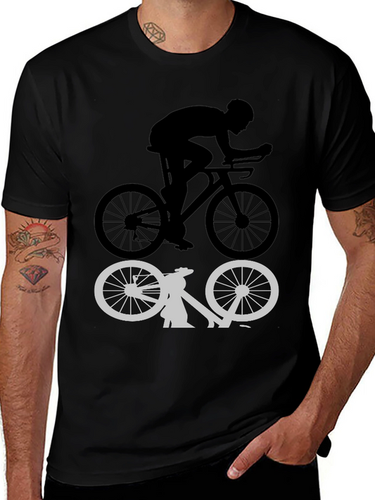 Cycling T-Shirt | Bike Rider Graphic Tee
