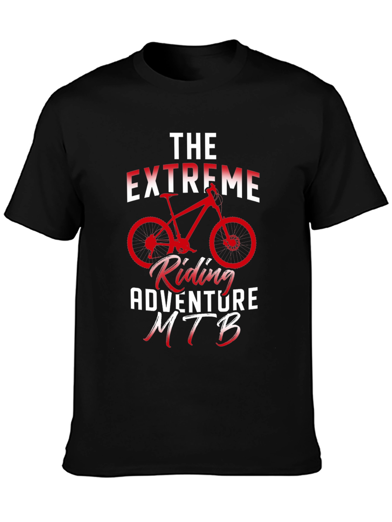 Extreme Riding Adventure MTB T-Shirt - Black