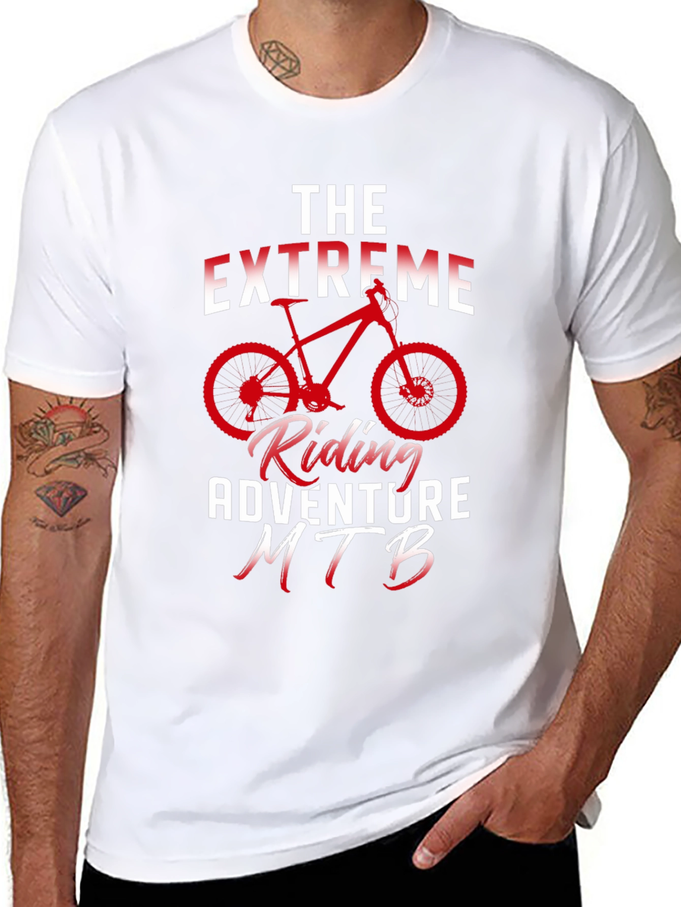 Extreme Riding Adventure MTB T-Shirt - Black