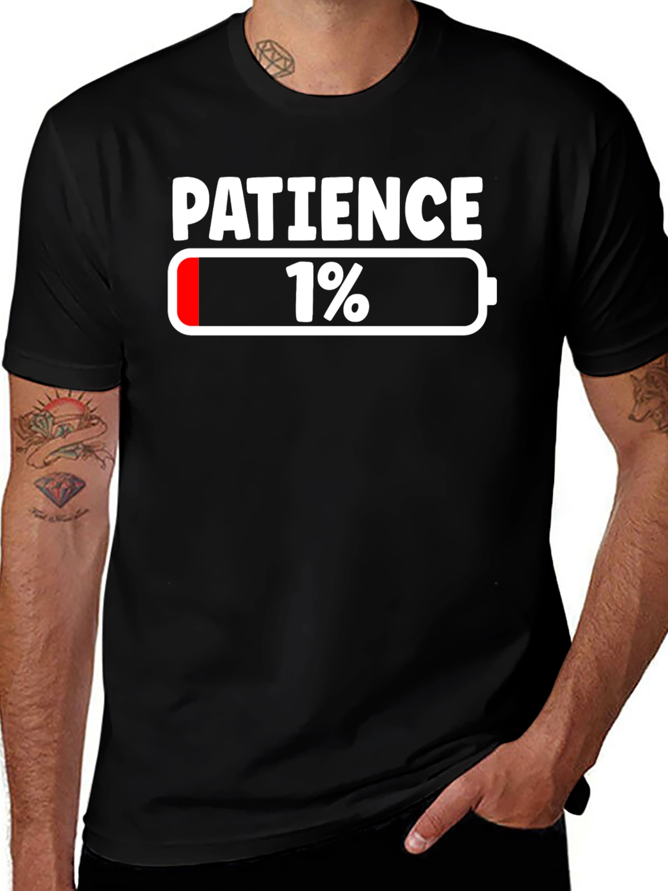 Patience 1% Funny T-Shirt