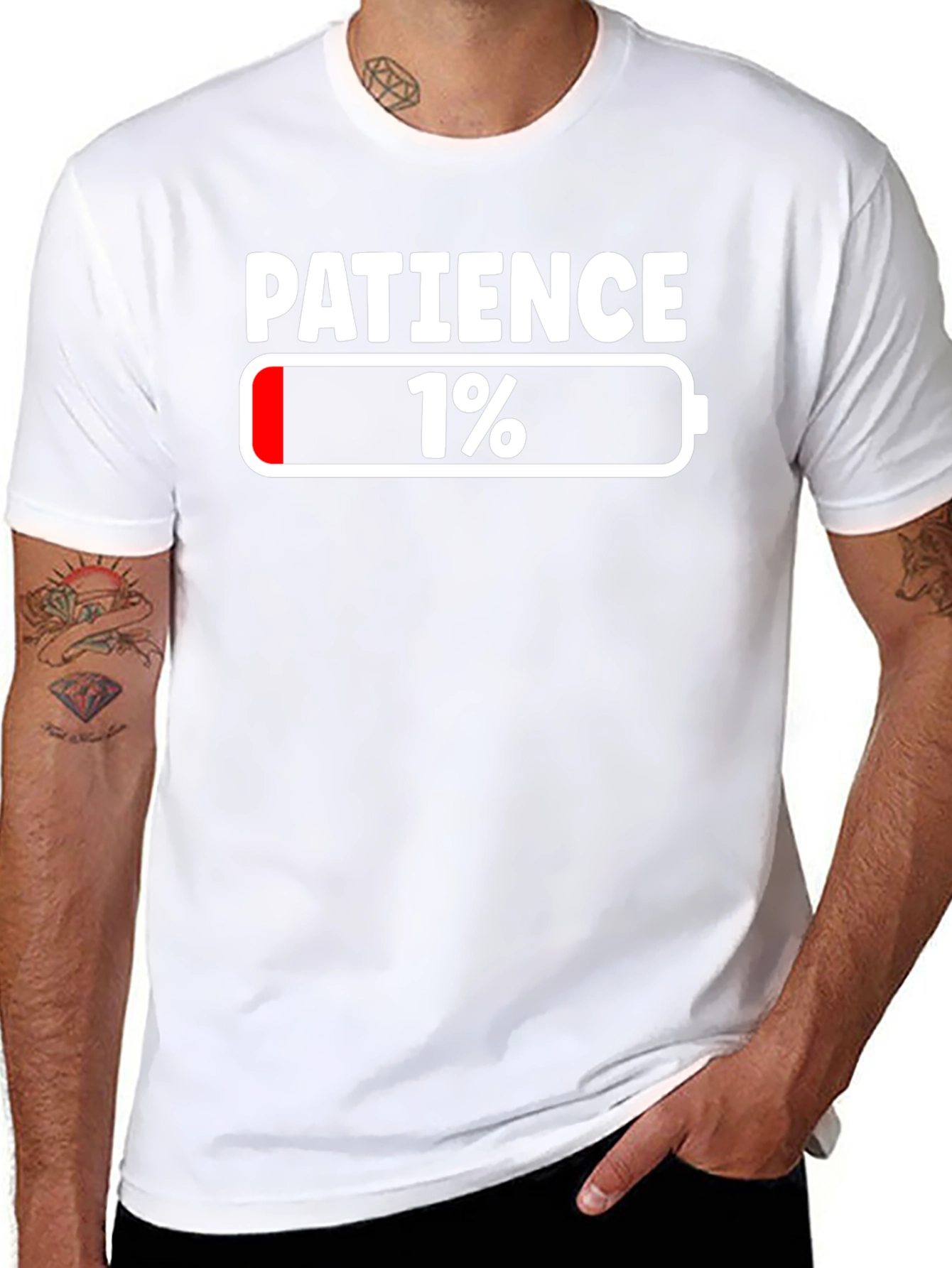 Patience 1% Funny T-Shirt