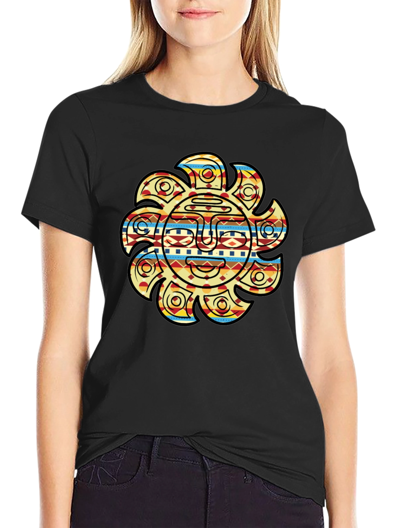 Aztec Sun Graphic Tee