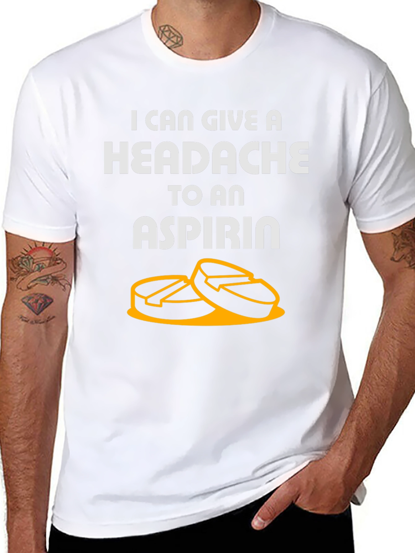 Headache to Aspirin Graphic T-Shirt