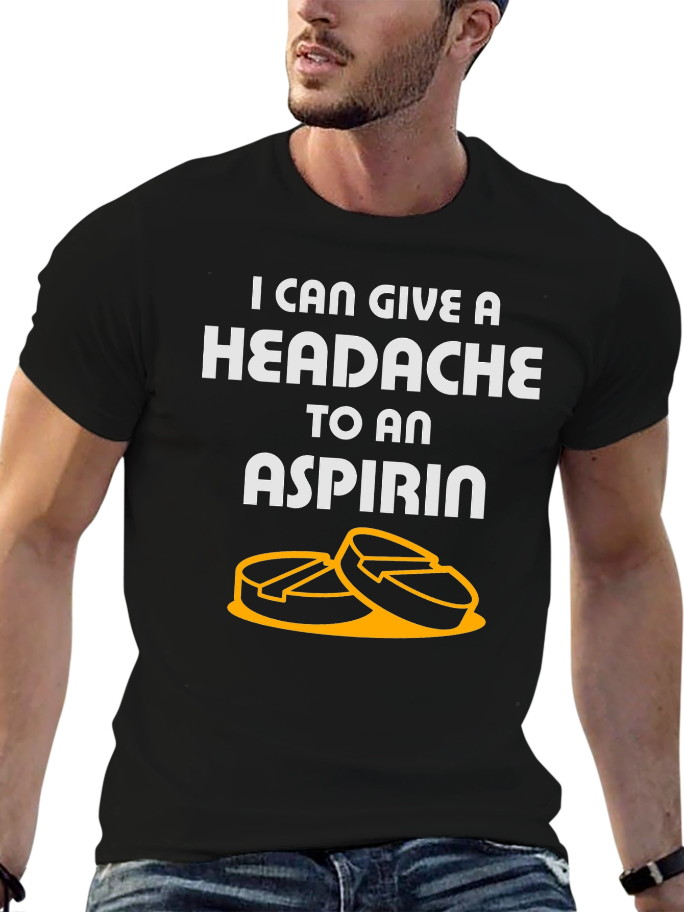 Headache to Aspirin Graphic T-Shirt