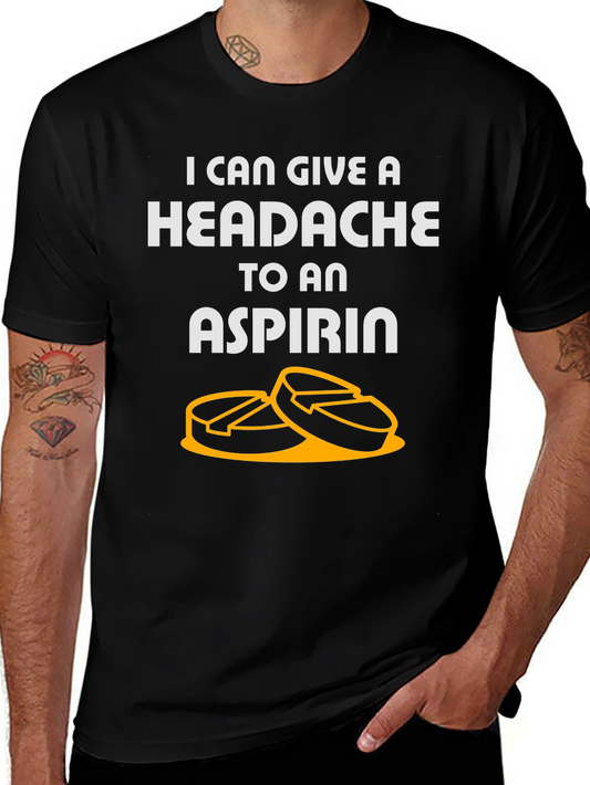 Headache to Aspirin Graphic T-Shirt