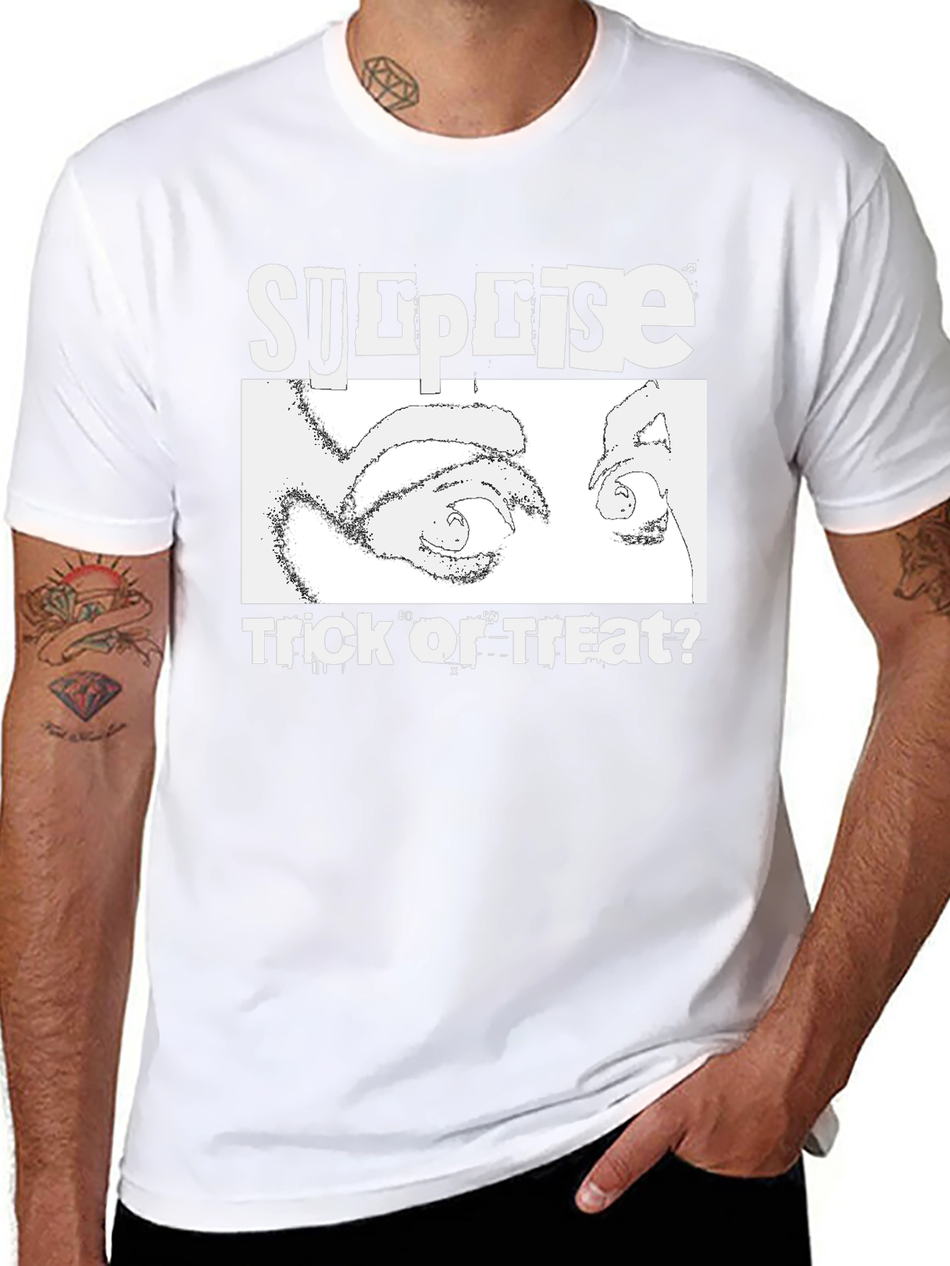 Surprise Trick or Treat T-Shirt - Halloween Tee