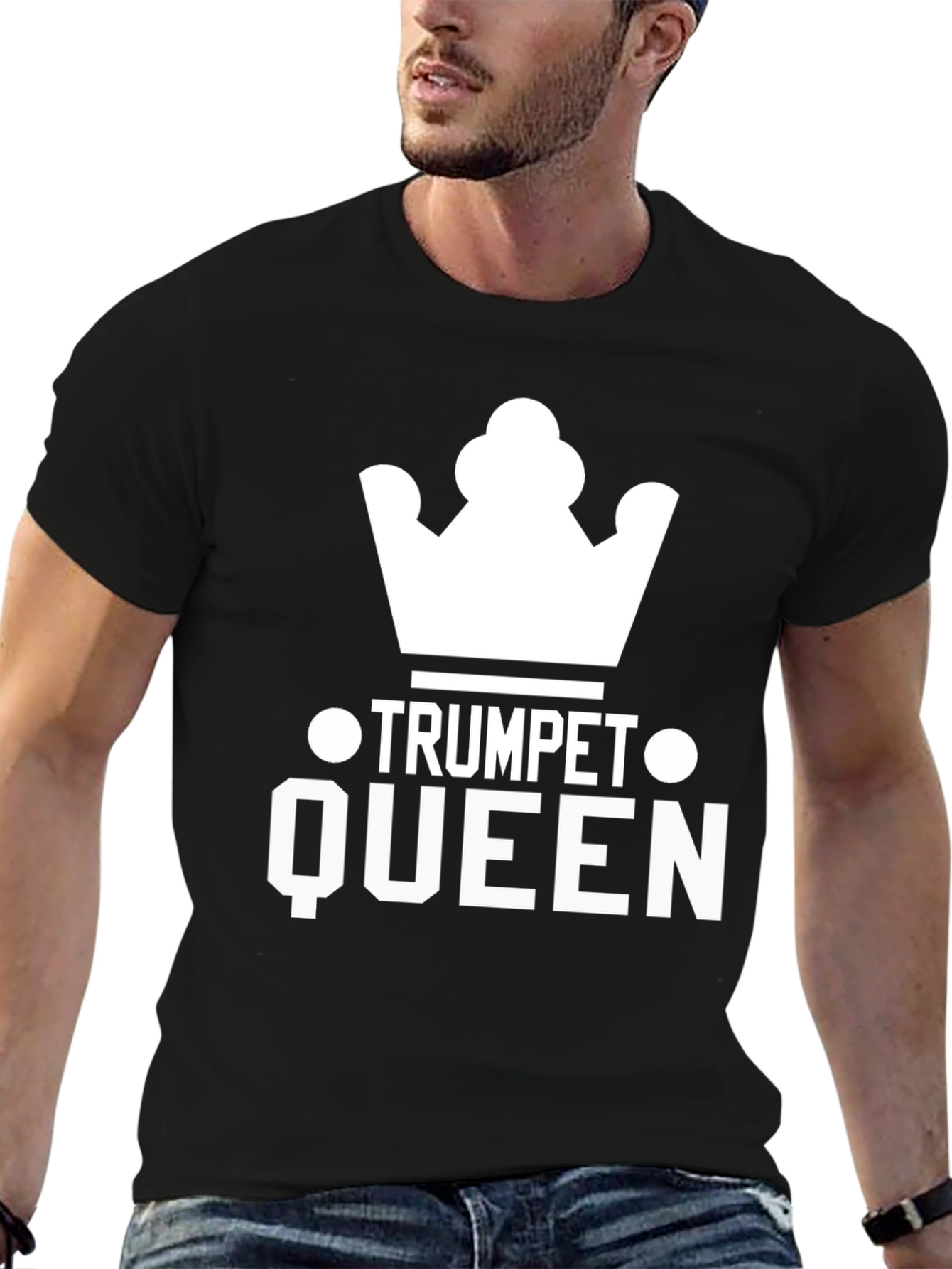 Trumpet Queen Black T-Shirt