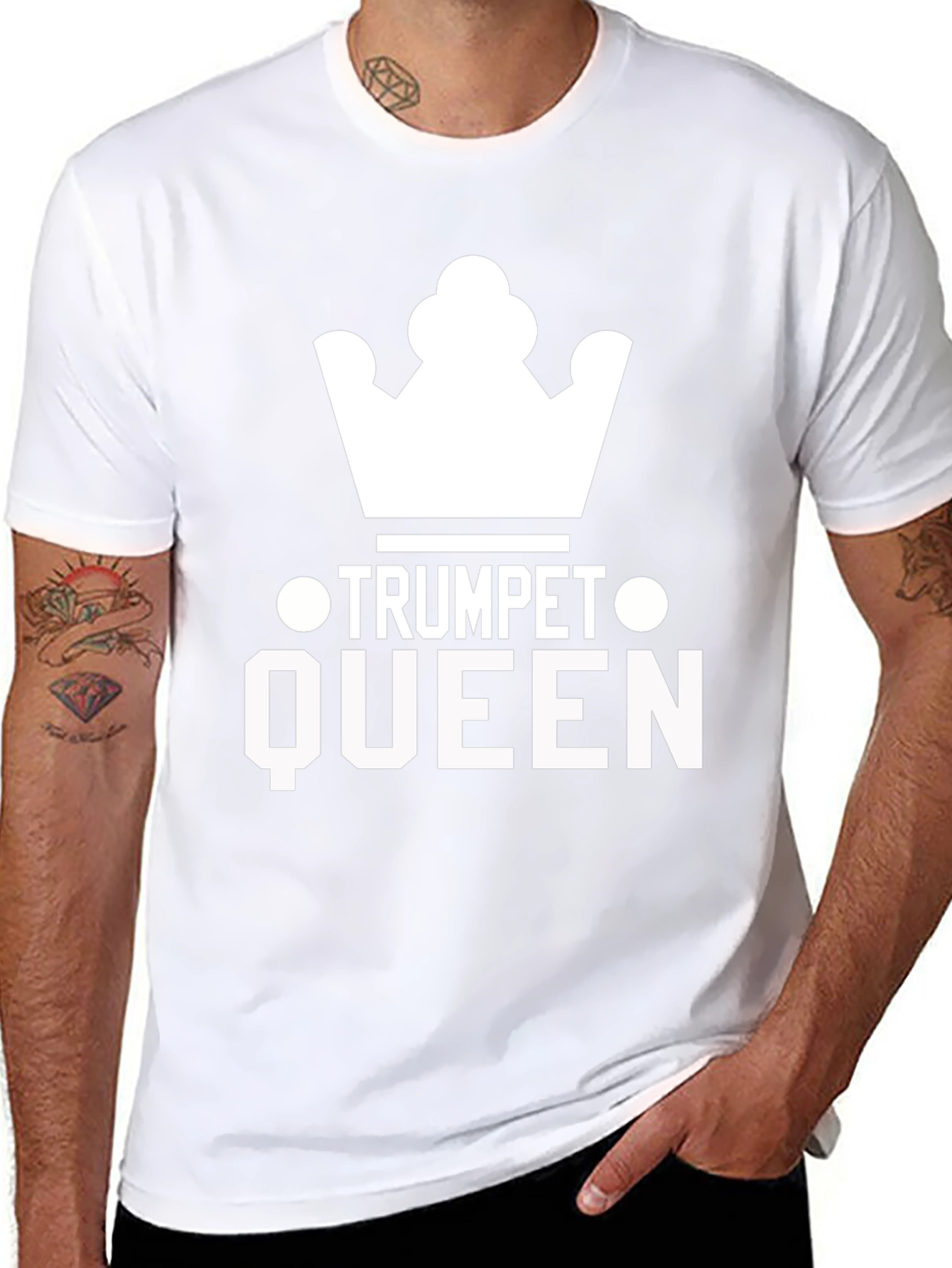Trumpet Queen Black T-Shirt