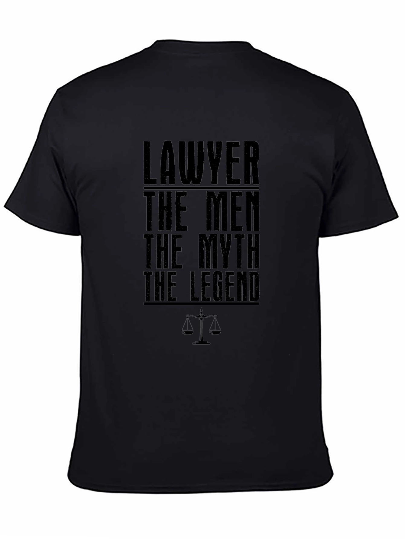 Lawyer The Man The Myth The Legend Graphic T-Shirt