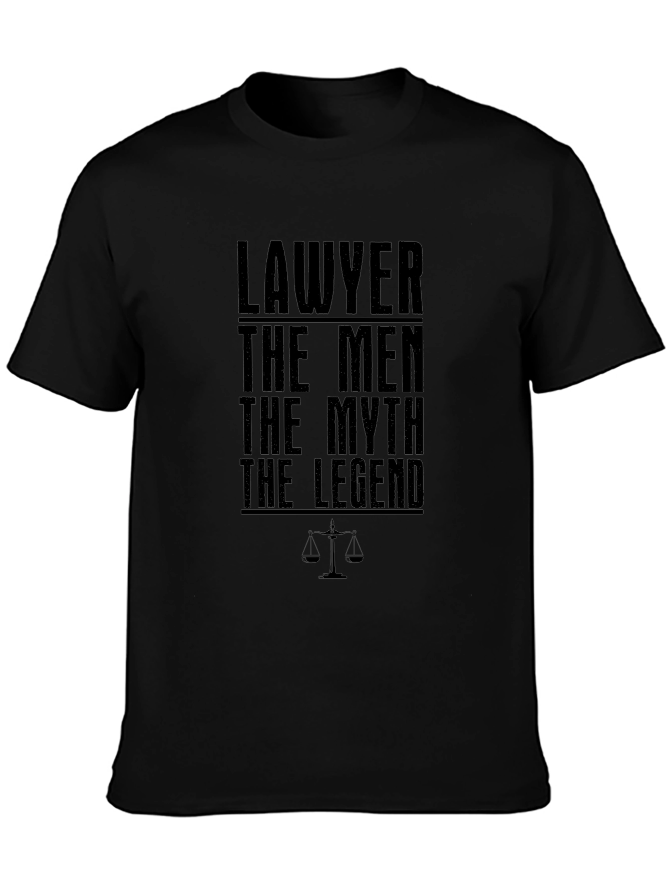 Lawyer The Man The Myth The Legend Graphic T-Shirt