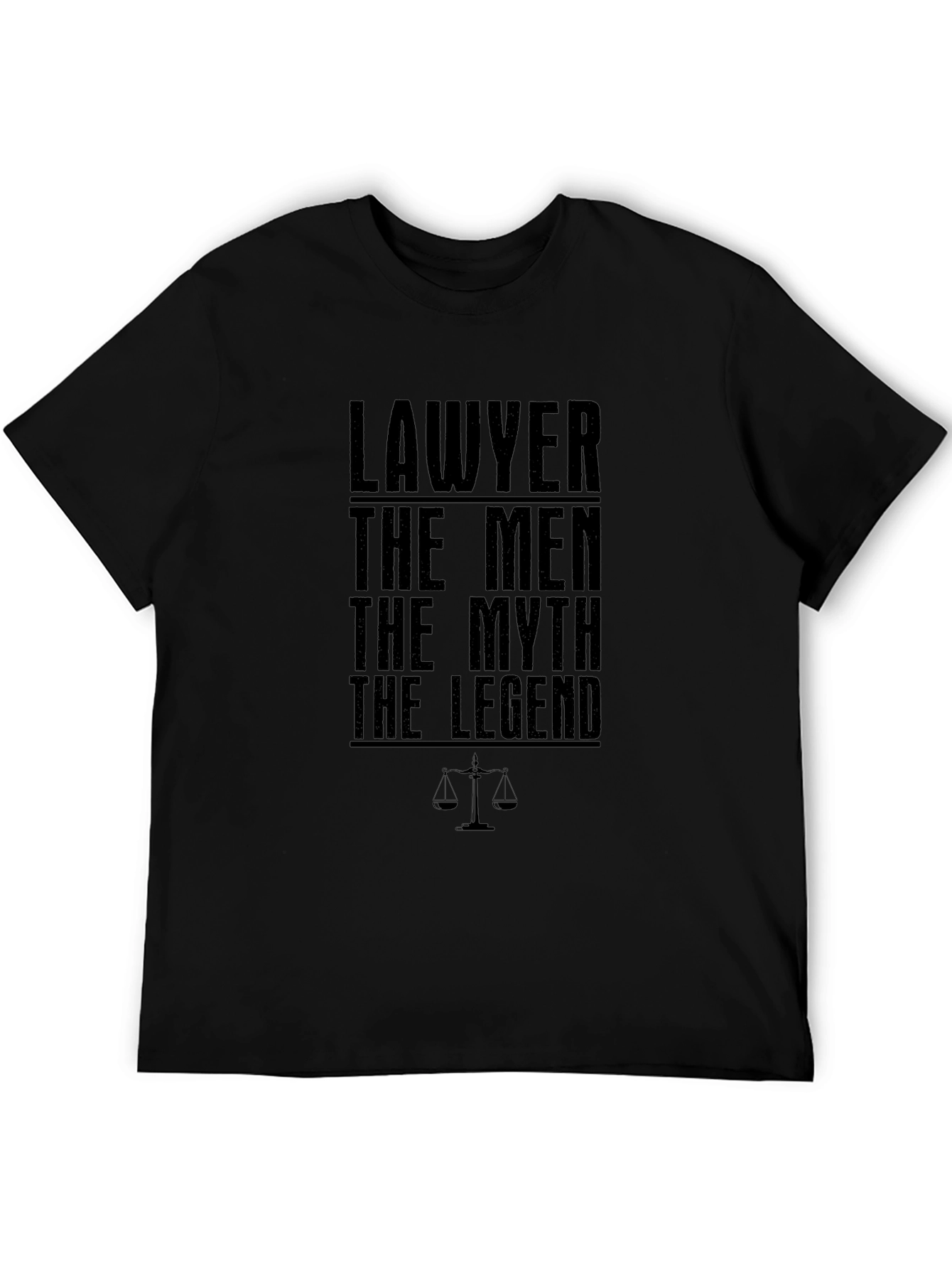 Lawyer The Man The Myth The Legend Graphic T-Shirt