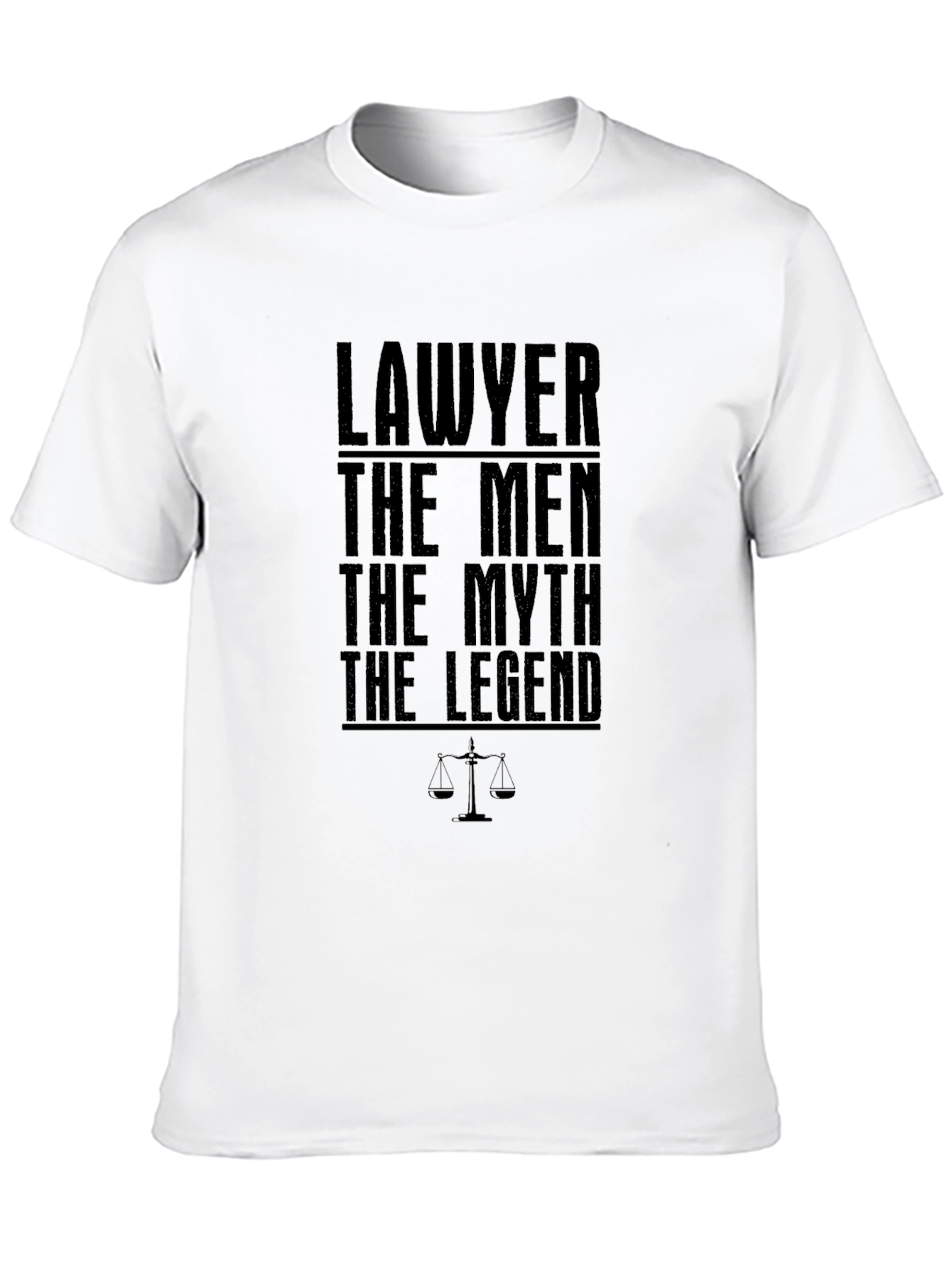 Lawyer The Man The Myth The Legend Graphic T-Shirt