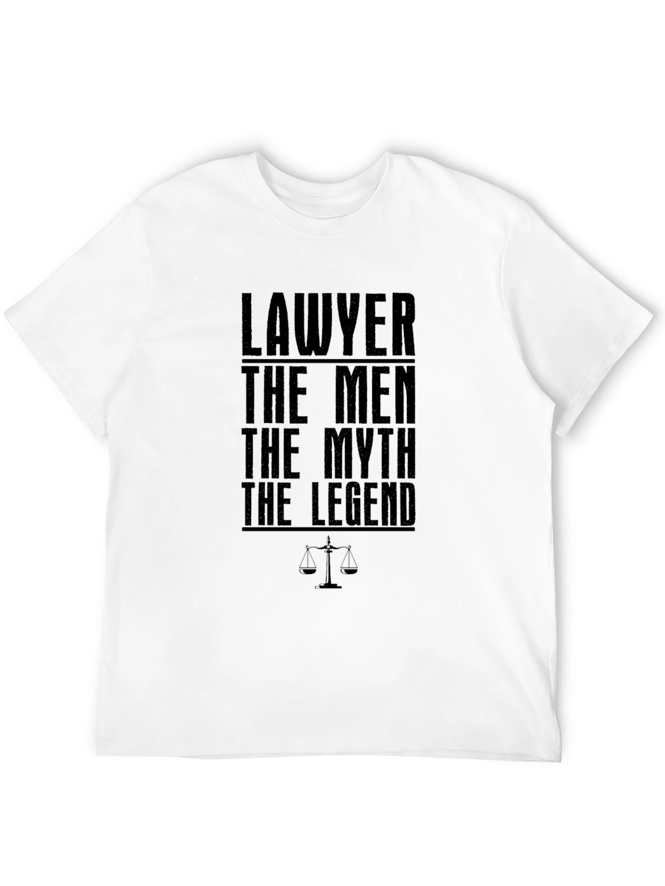 Lawyer The Man The Myth The Legend Graphic T-Shirt
