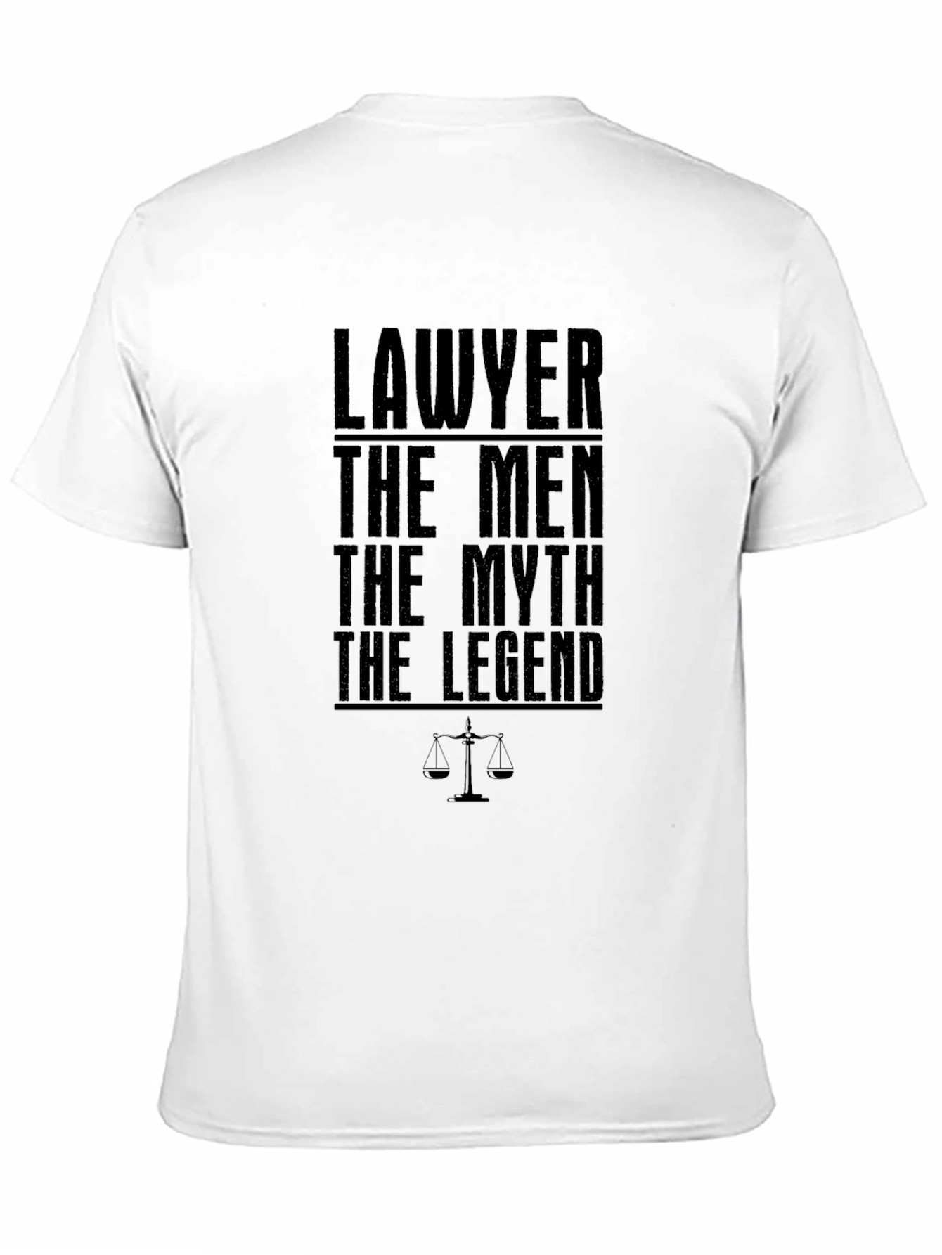 Lawyer The Man The Myth The Legend Graphic T-Shirt
