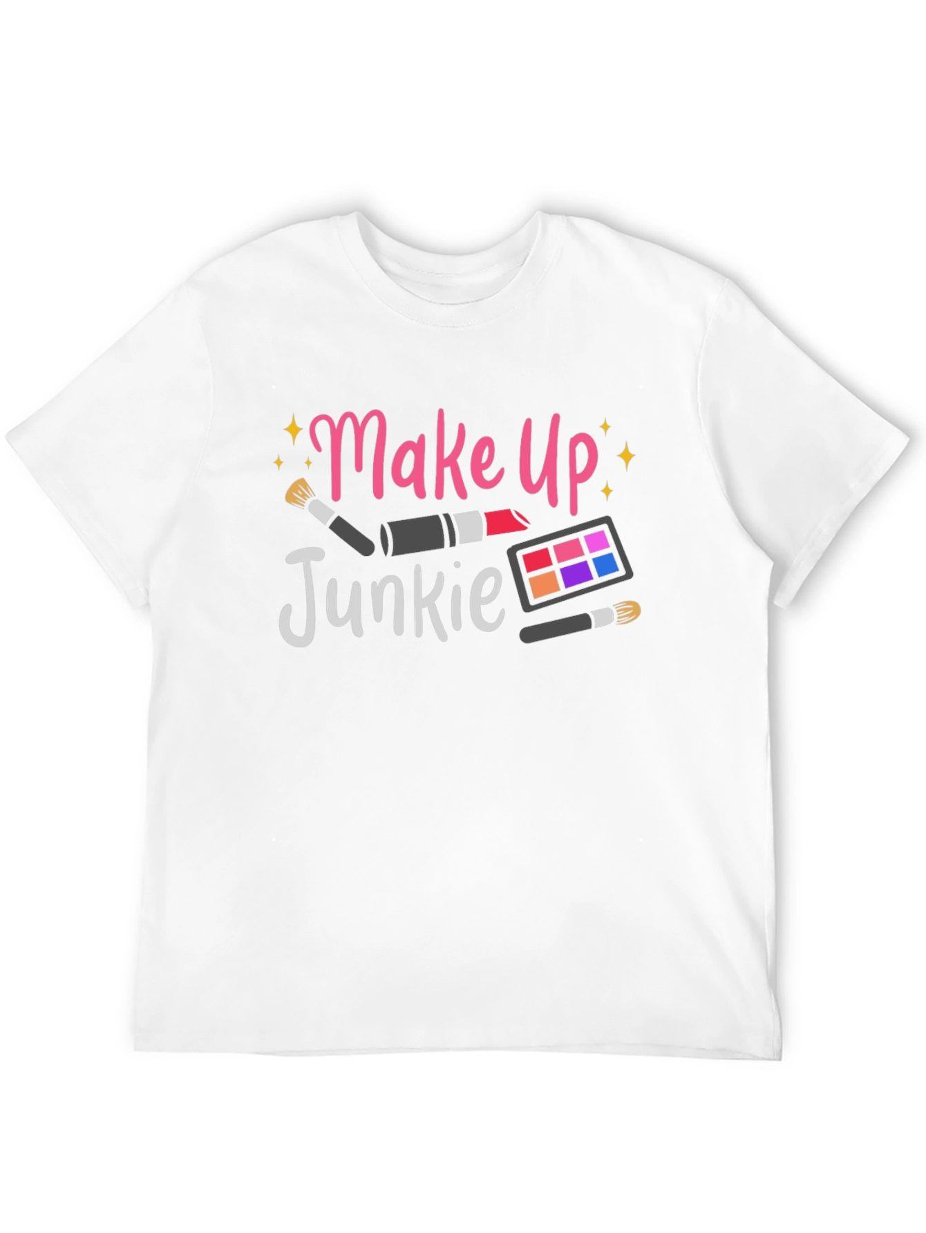 Makeup Junkie Black T-Shirt