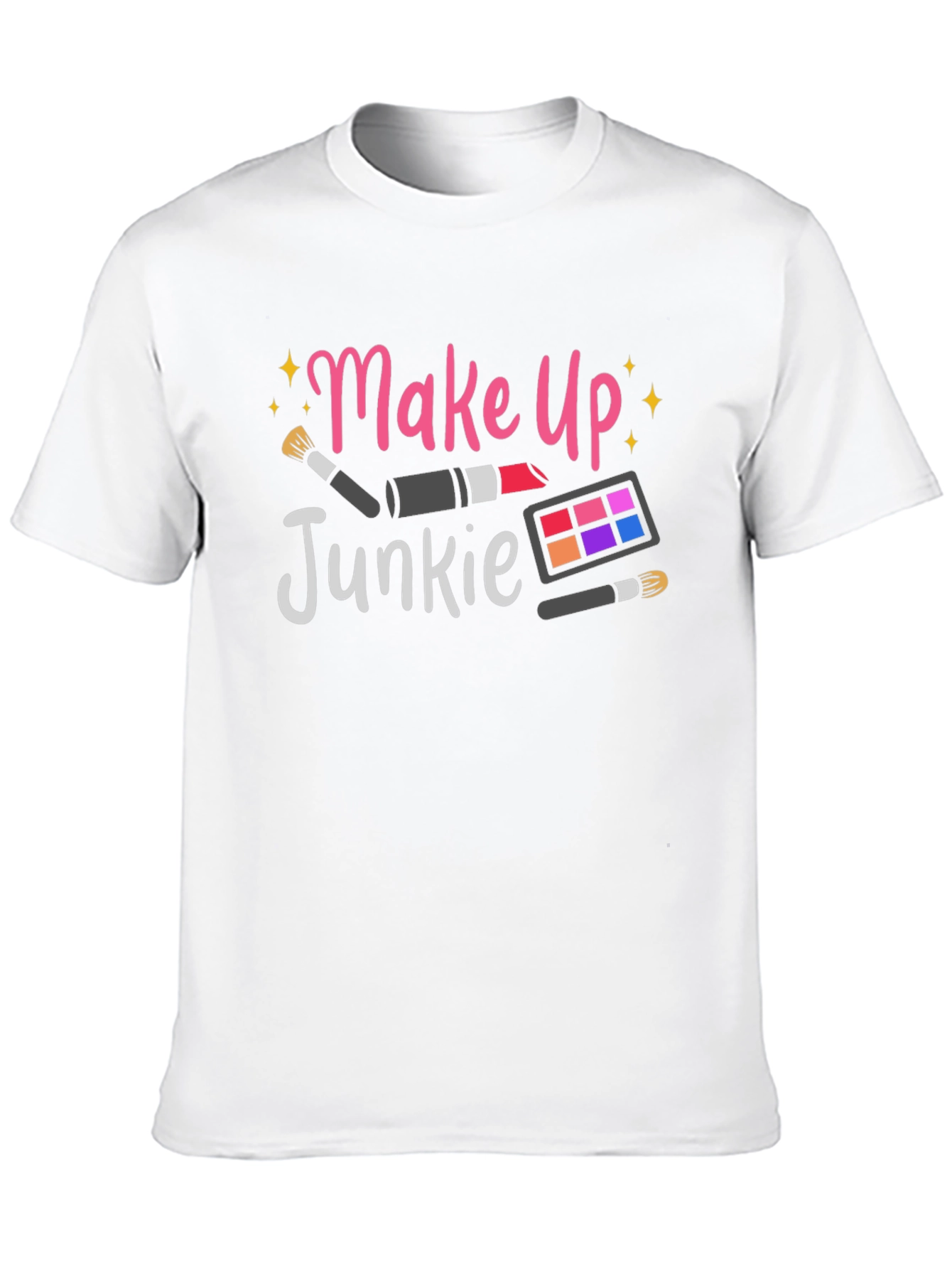 Makeup Junkie Black T-Shirt