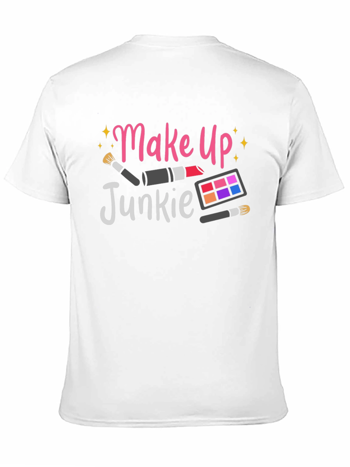 Makeup Junkie Black T-Shirt