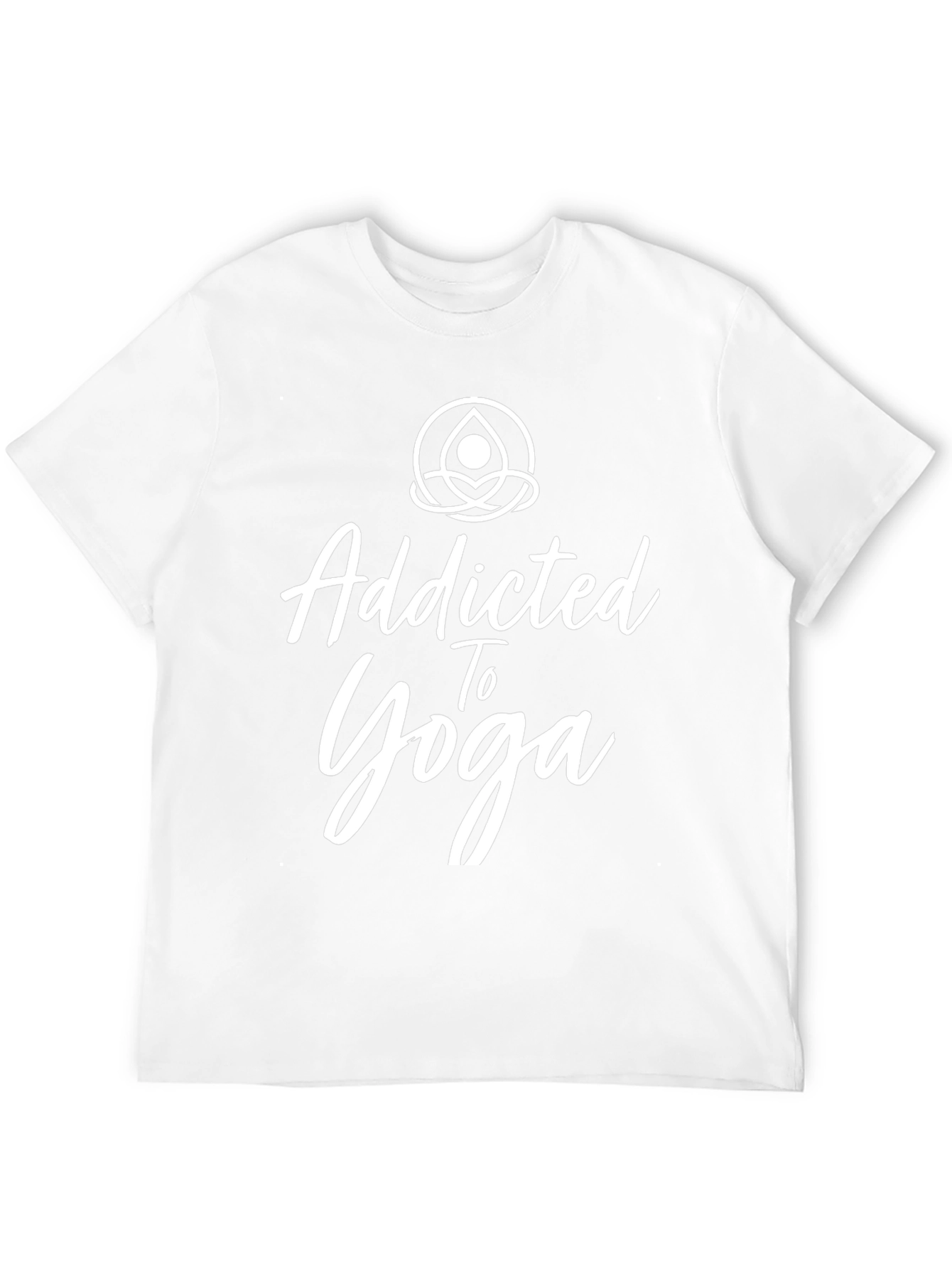 Addicted To Yoga Black T-Shirt