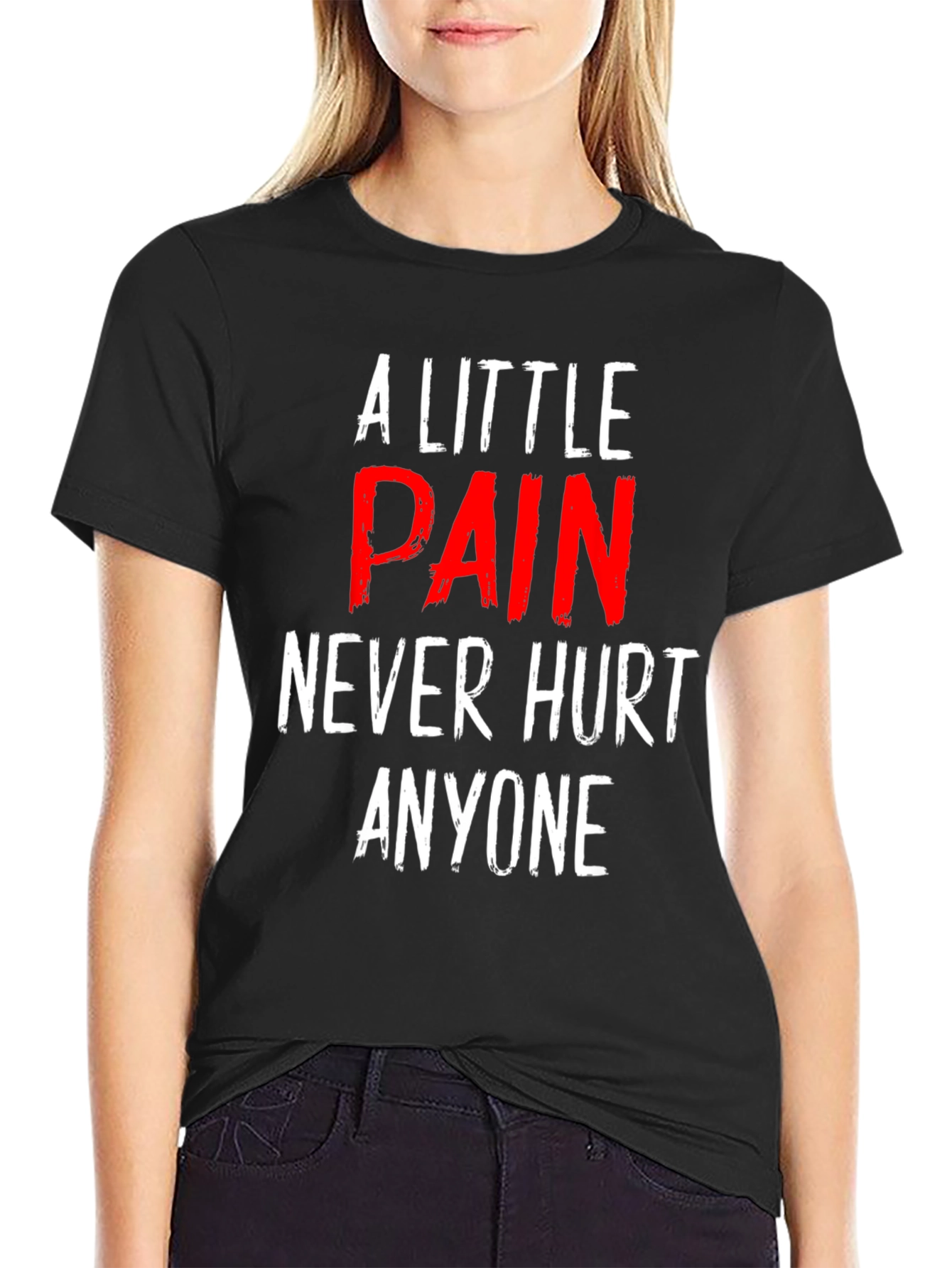 A Little Pain T-Shirt - Motivational Workout Tee
