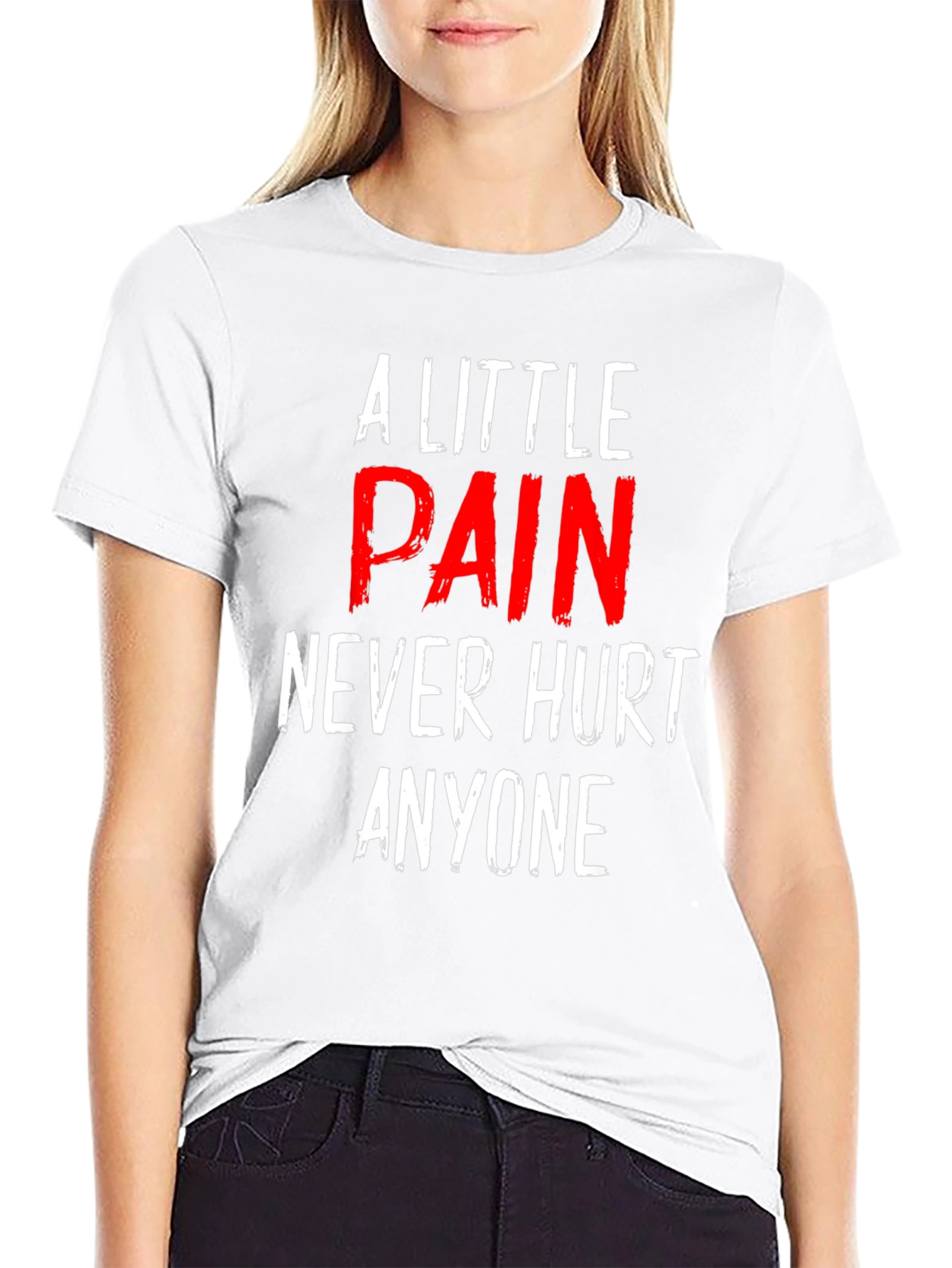 A Little Pain T-Shirt - Motivational Workout Tee