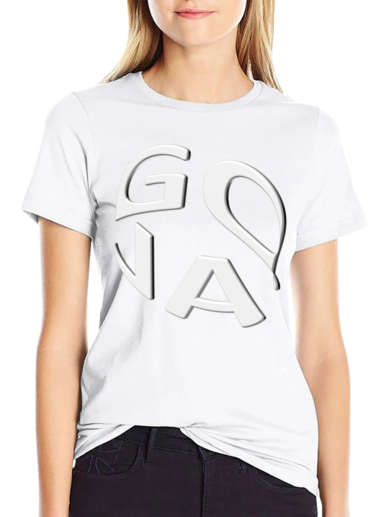 Goa Black Graphic Tee