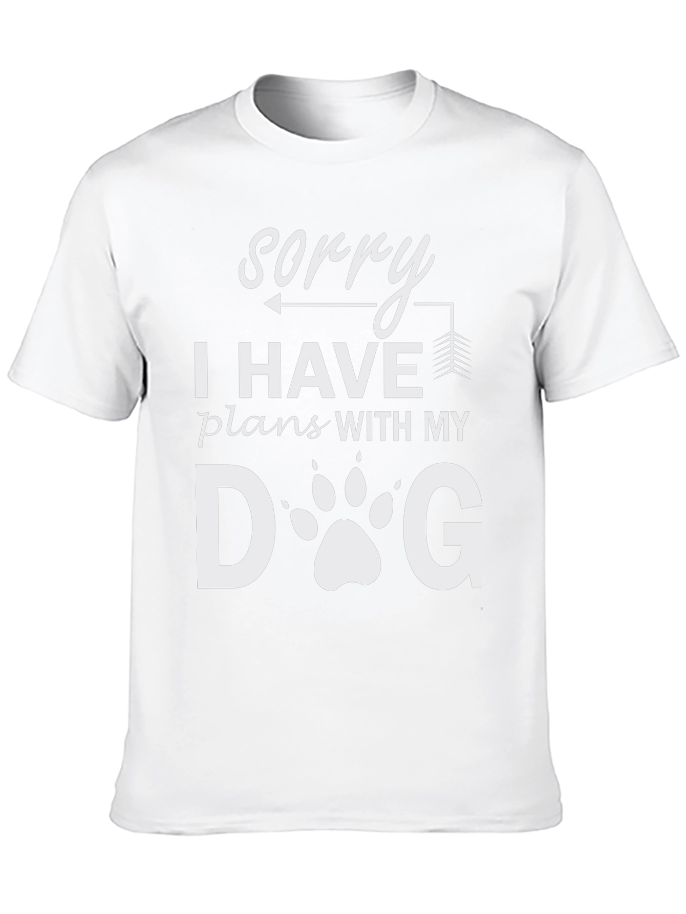Sorry I Have Plans With My Dog T-Shirt