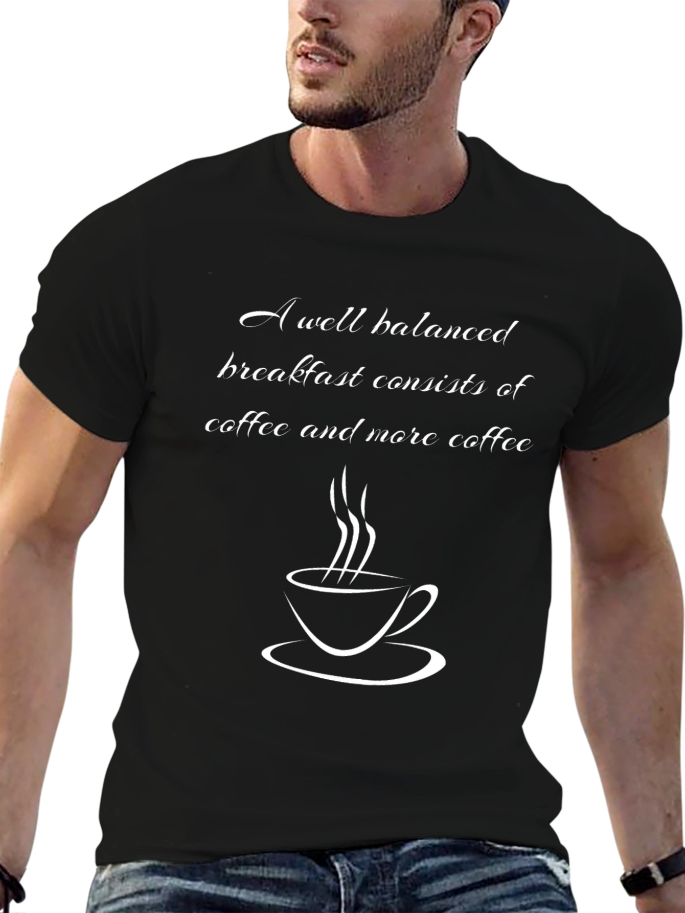 Coffee Lovers T-Shirt - Balanced Breakfast Tee