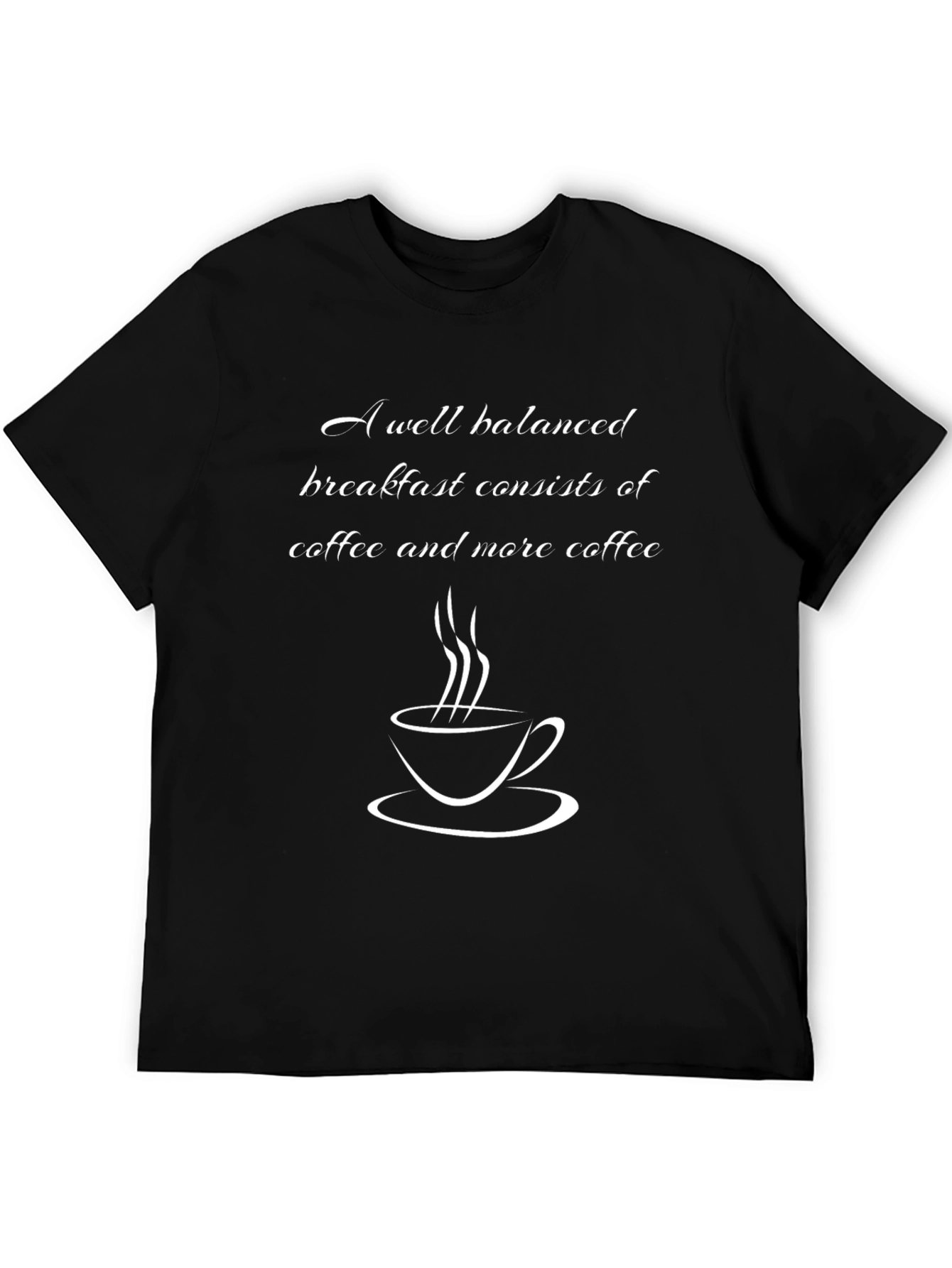 Coffee Lovers T-Shirt - Balanced Breakfast Tee