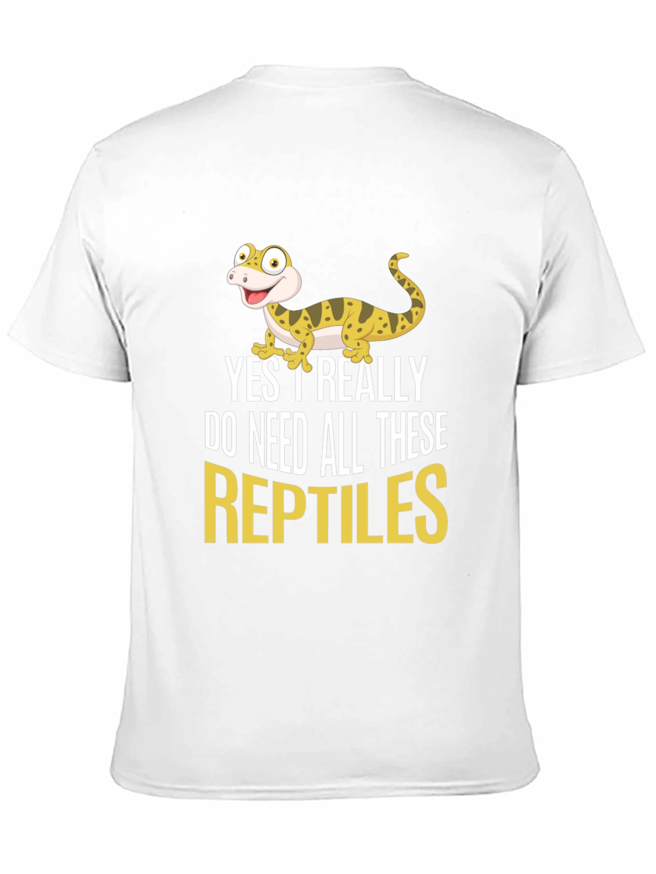 Reptile Lover T-Shirt - Gecko Graphic Tee