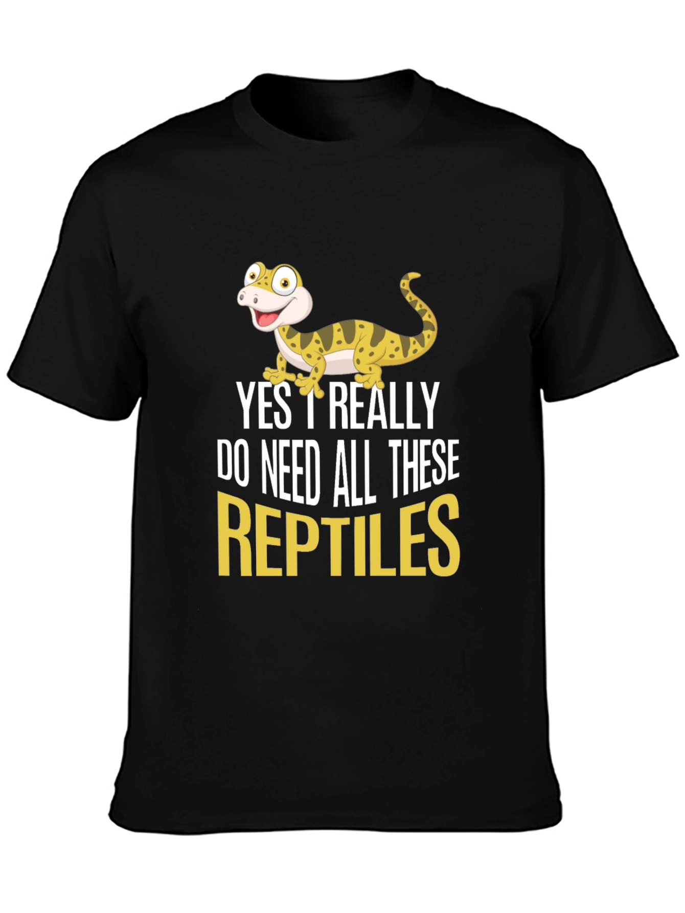 Reptile Lover T-Shirt - Gecko Graphic Tee