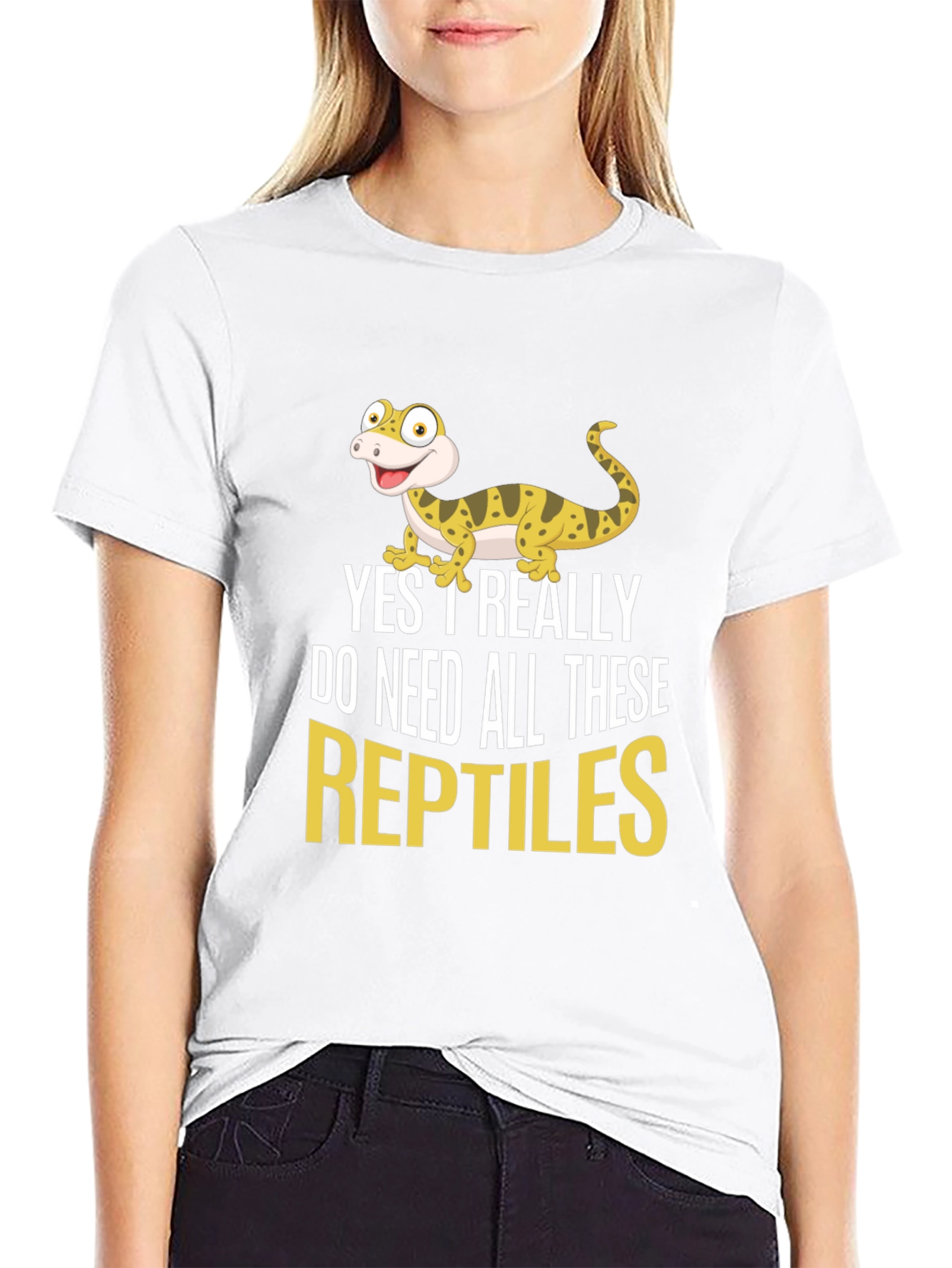 Reptile Lover T-Shirt - Gecko Graphic Tee