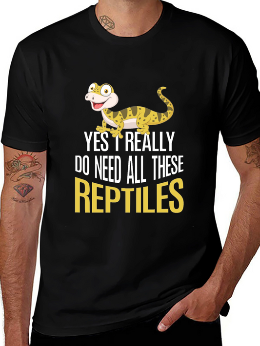 Reptile Lover T-Shirt - Gecko Graphic Tee