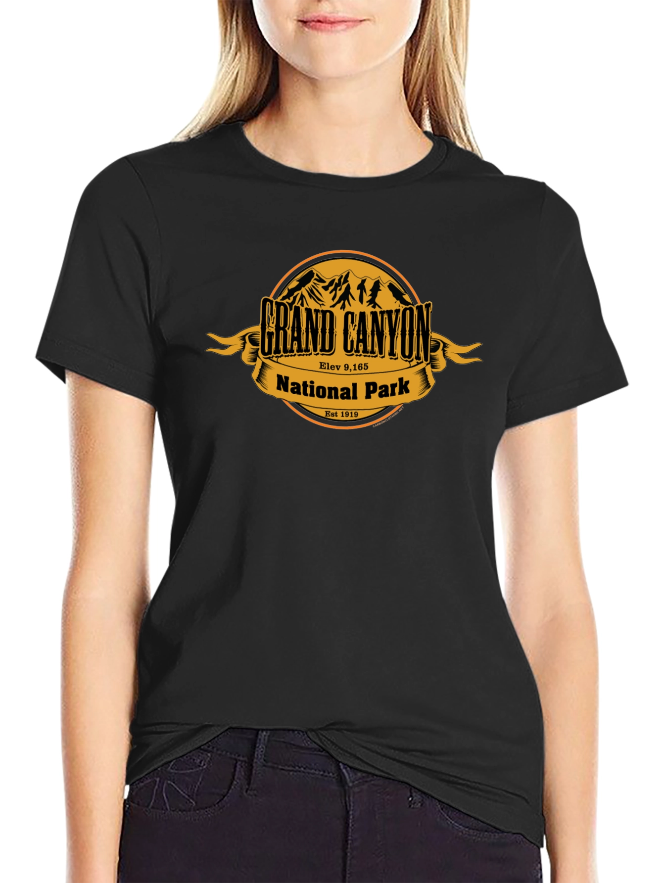 Grand Canyon National Park Black T-Shirt
