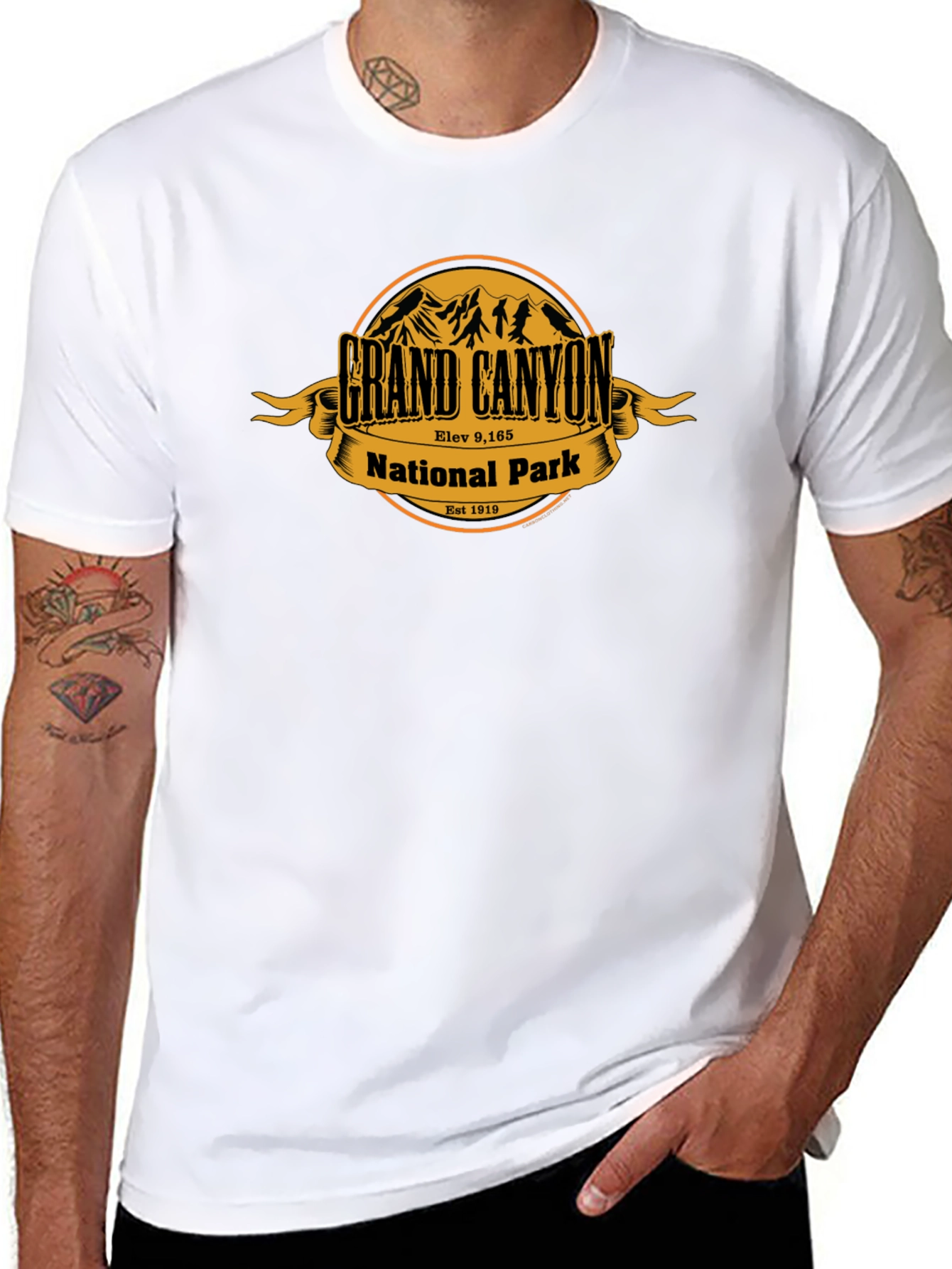 Grand Canyon National Park Black T-Shirt