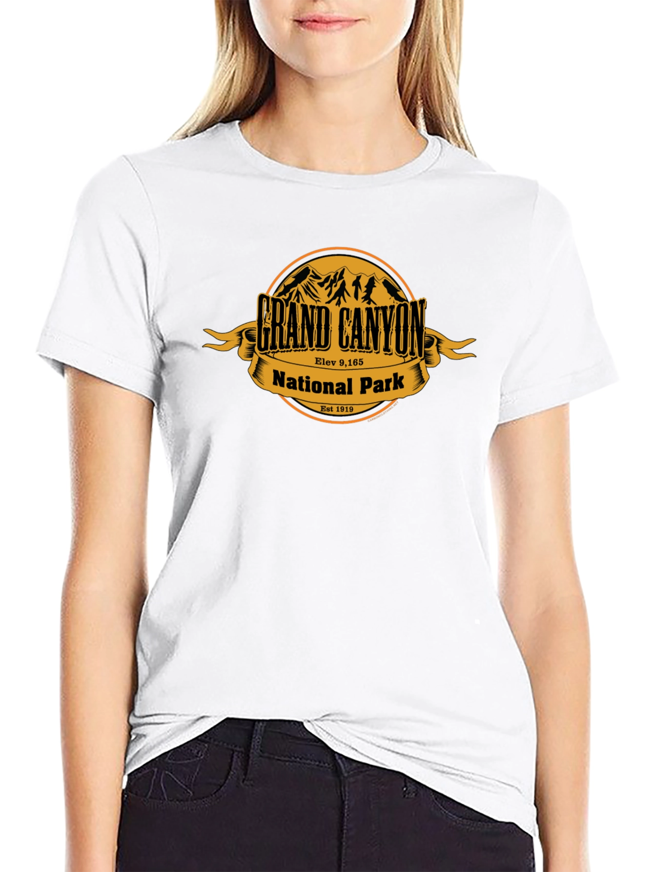 Grand Canyon National Park Black T-Shirt