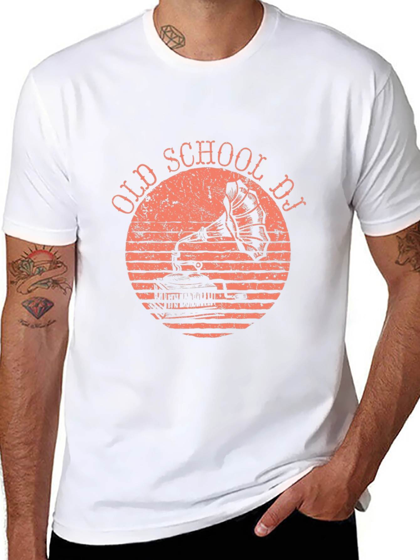 Retro Old School DJ T-Shirt