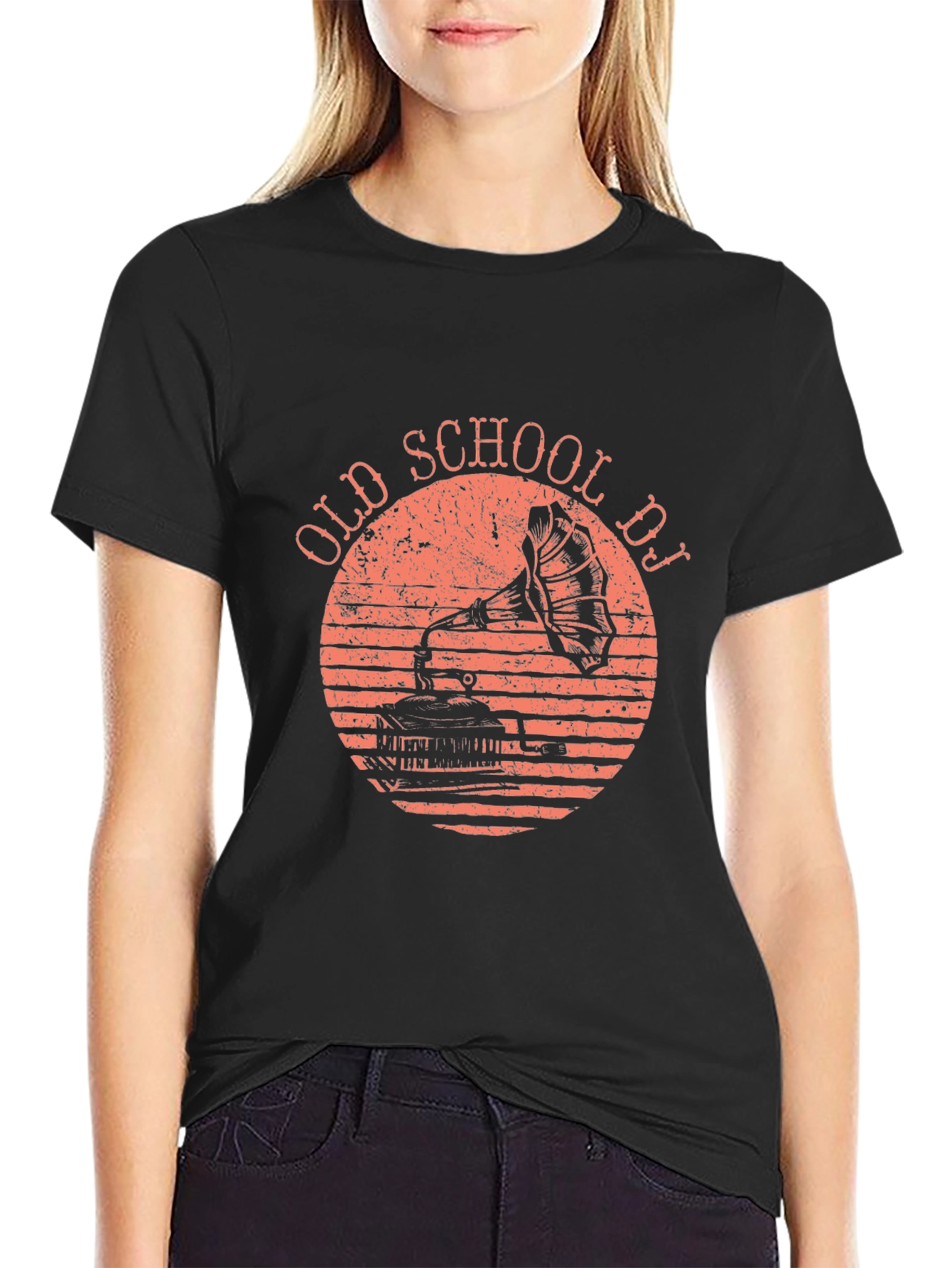 Retro Old School DJ T-Shirt