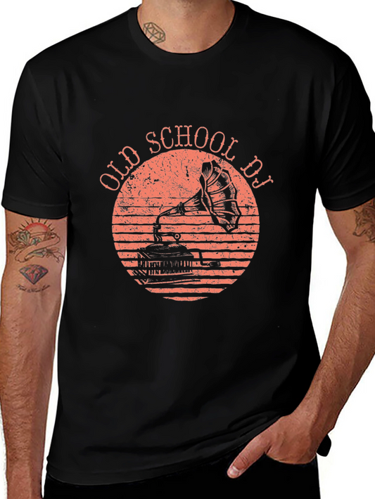 Retro Old School DJ T-Shirt