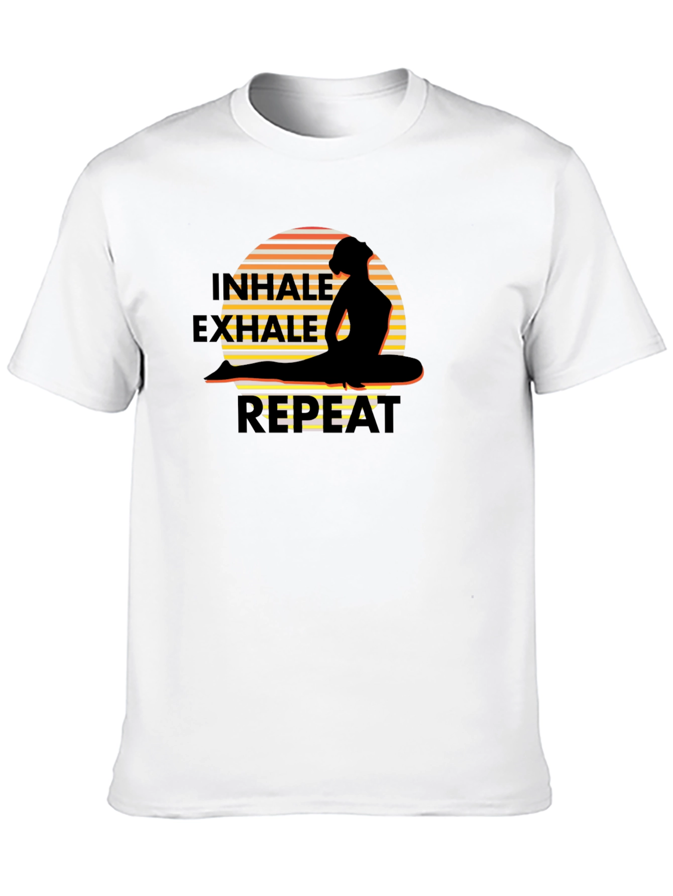Inhale Exhale Repeat Yoga T-Shirt