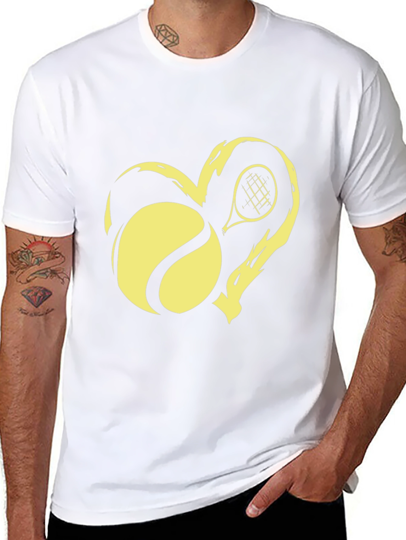 Tennis Heart T-Shirt: Love the Game!