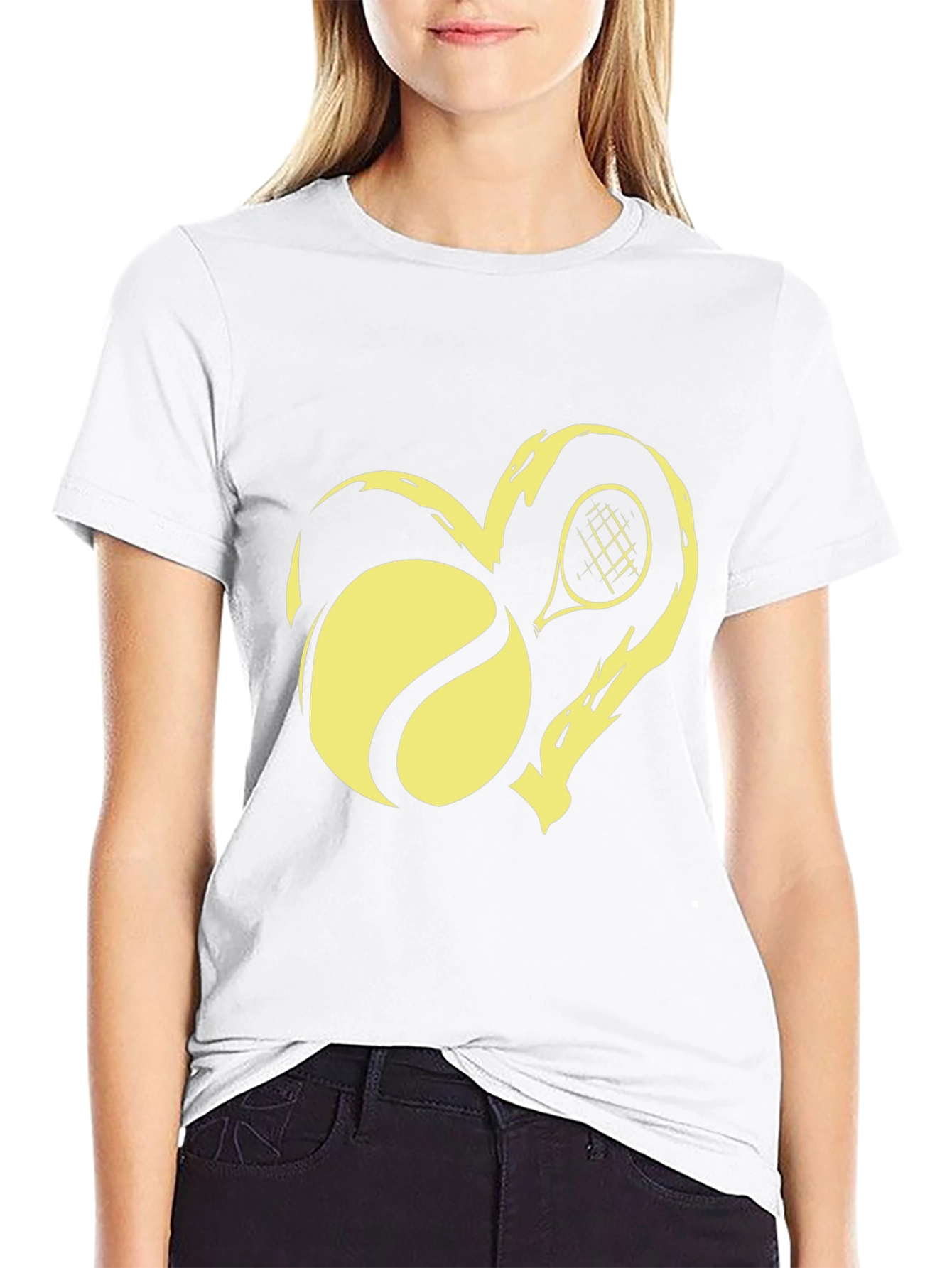 Tennis Heart T-Shirt: Love the Game!