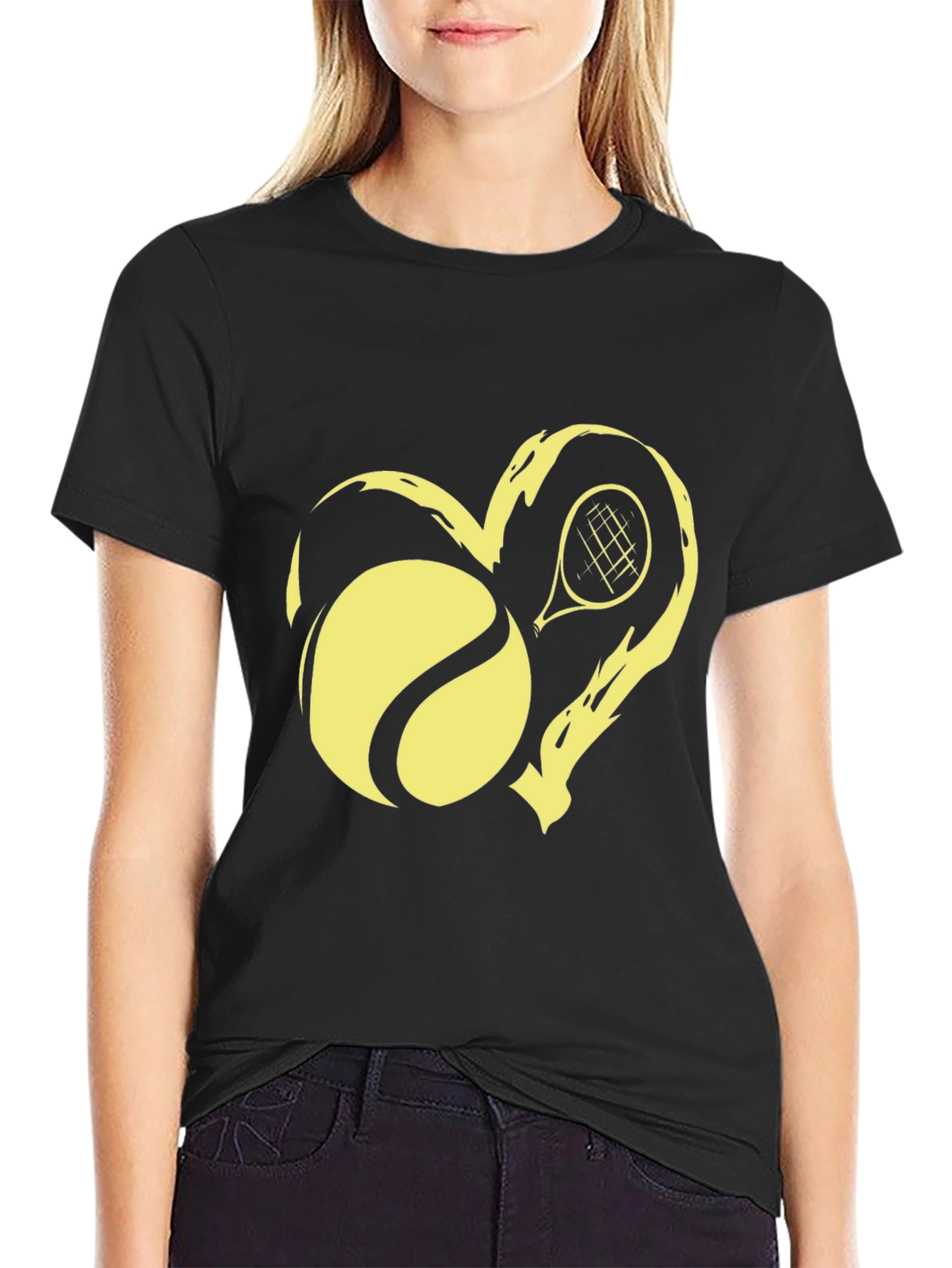 Tennis Heart T-Shirt: Love the Game!