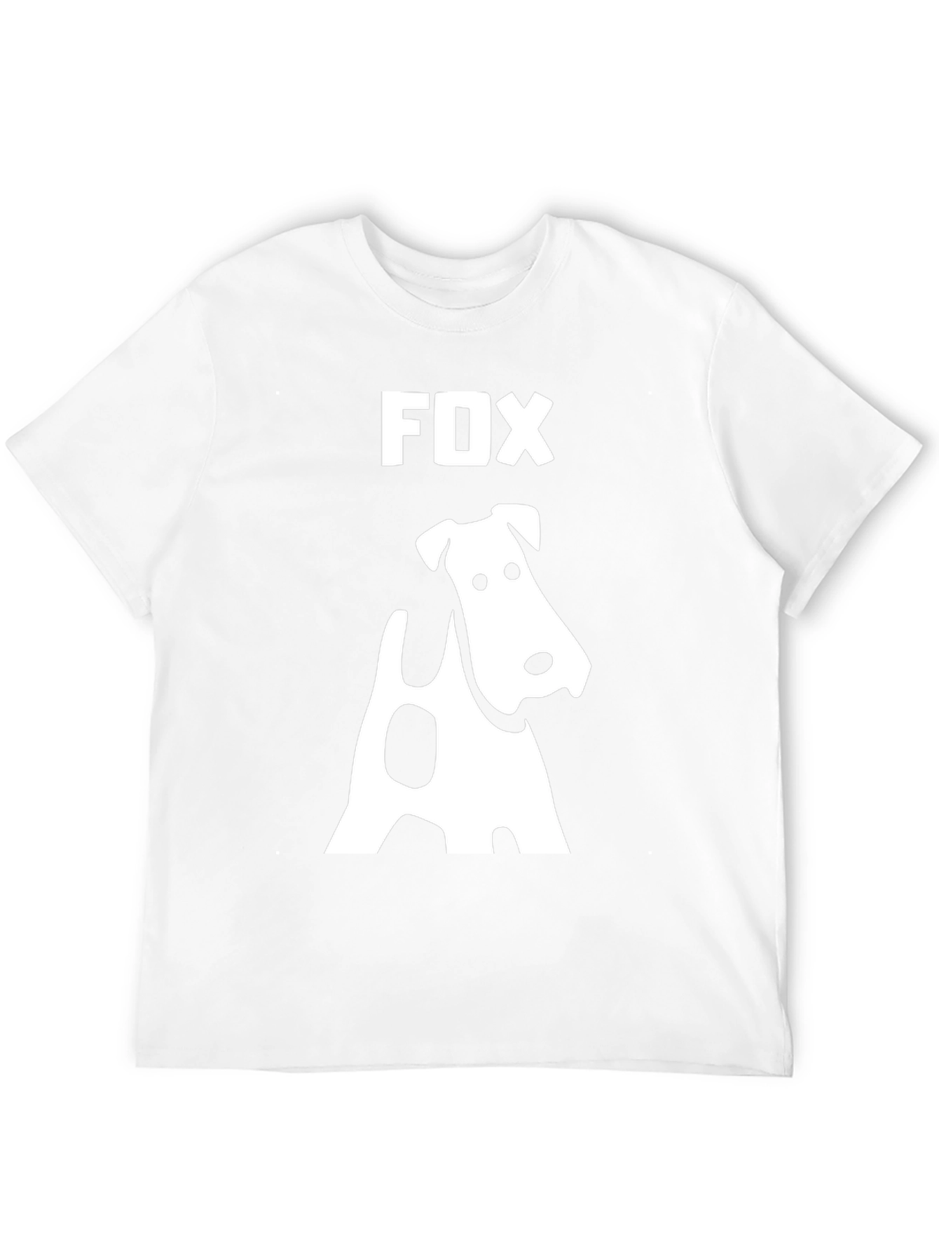 Fox Terrier Graphic T-Shirt - Stylish Dog Lover Tee