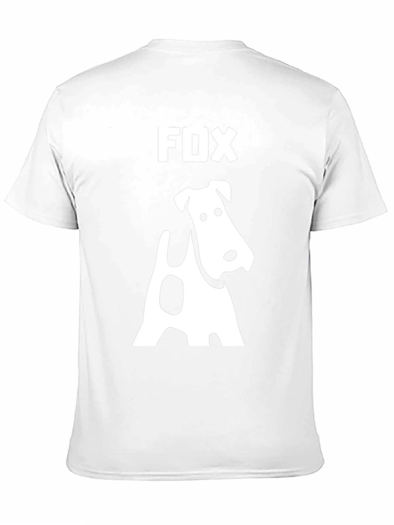 Fox Terrier Graphic T-Shirt - Stylish Dog Lover Tee