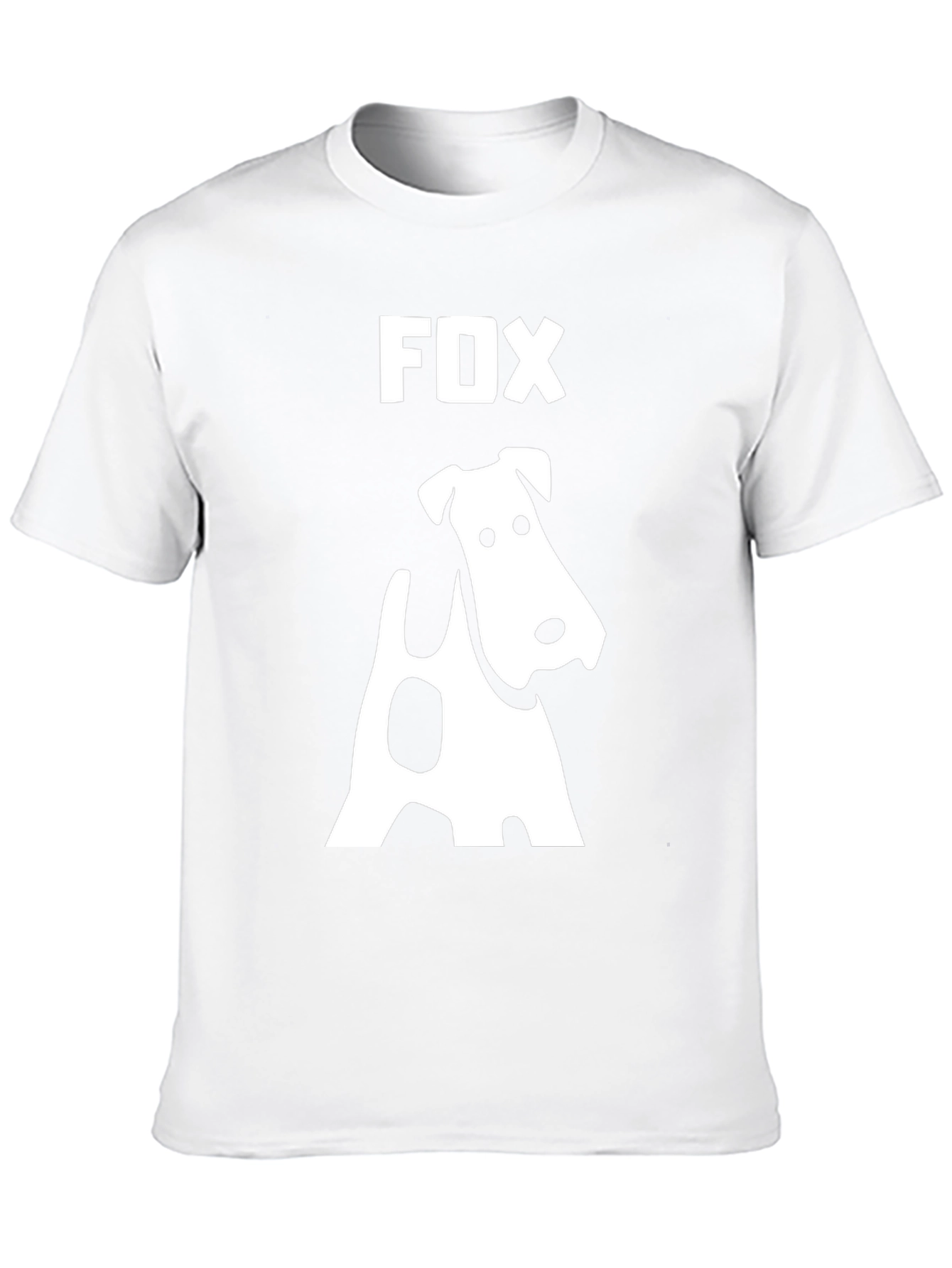 Fox Terrier Graphic T-Shirt - Stylish Dog Lover Tee